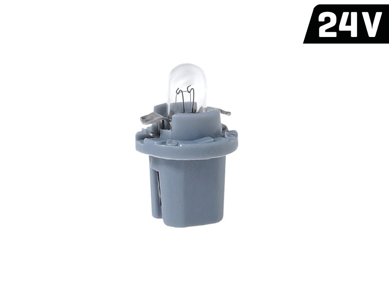Vision Glühlampe Armaturenbrettanzeige 24V 1.2W BAX B8,5d grau 10er Pack