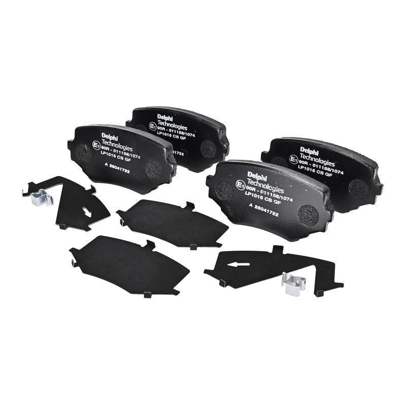 Bremsbelagsatz, Scheibenbremse