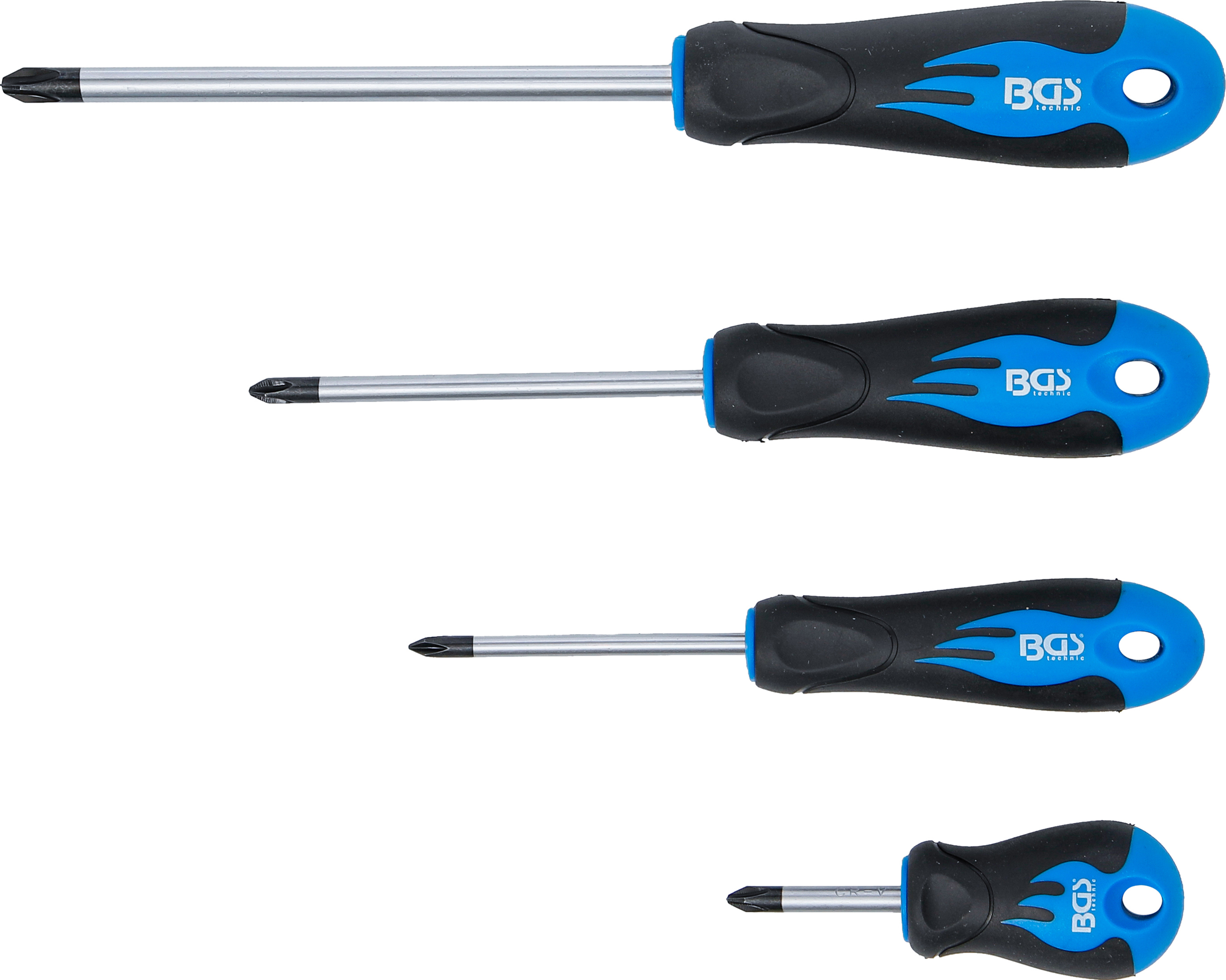 BGS Schraubendreher-Satz | JIS Standard | 4-tlg.