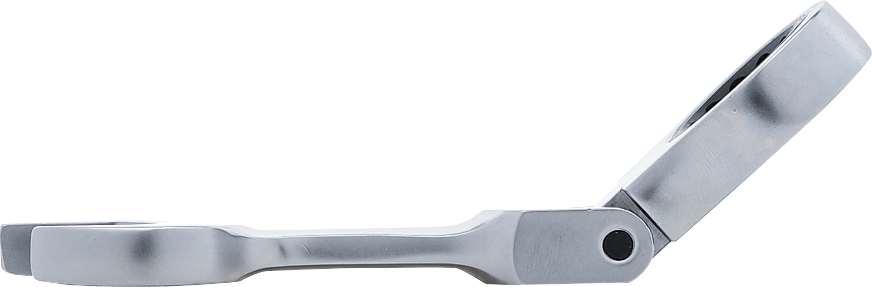 BGS Ratschenring-Maulschlüssel | kurz | abwinkelbar | SW 19 mm