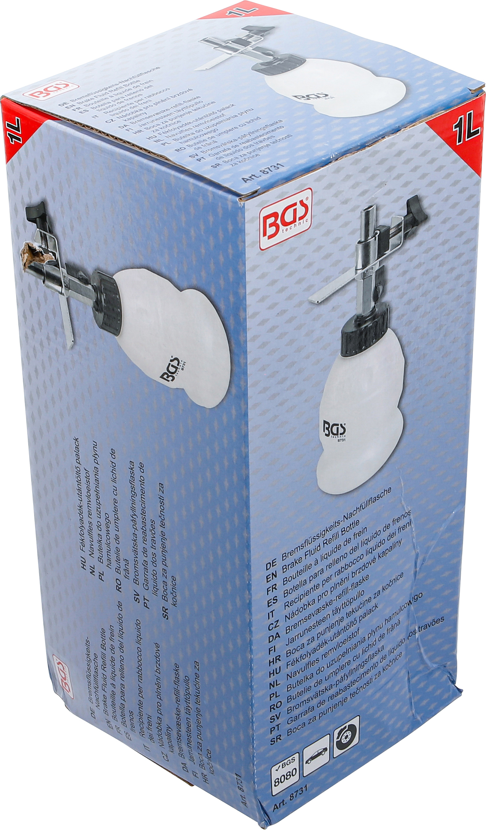 BGS Bremsflüssigkeits-Nachfüllflasche | 1 l