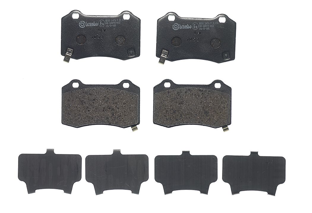 Bremsbelagsatz, Scheibenbremse “BREMBO 107 mm, 15 mm, 69 mm”