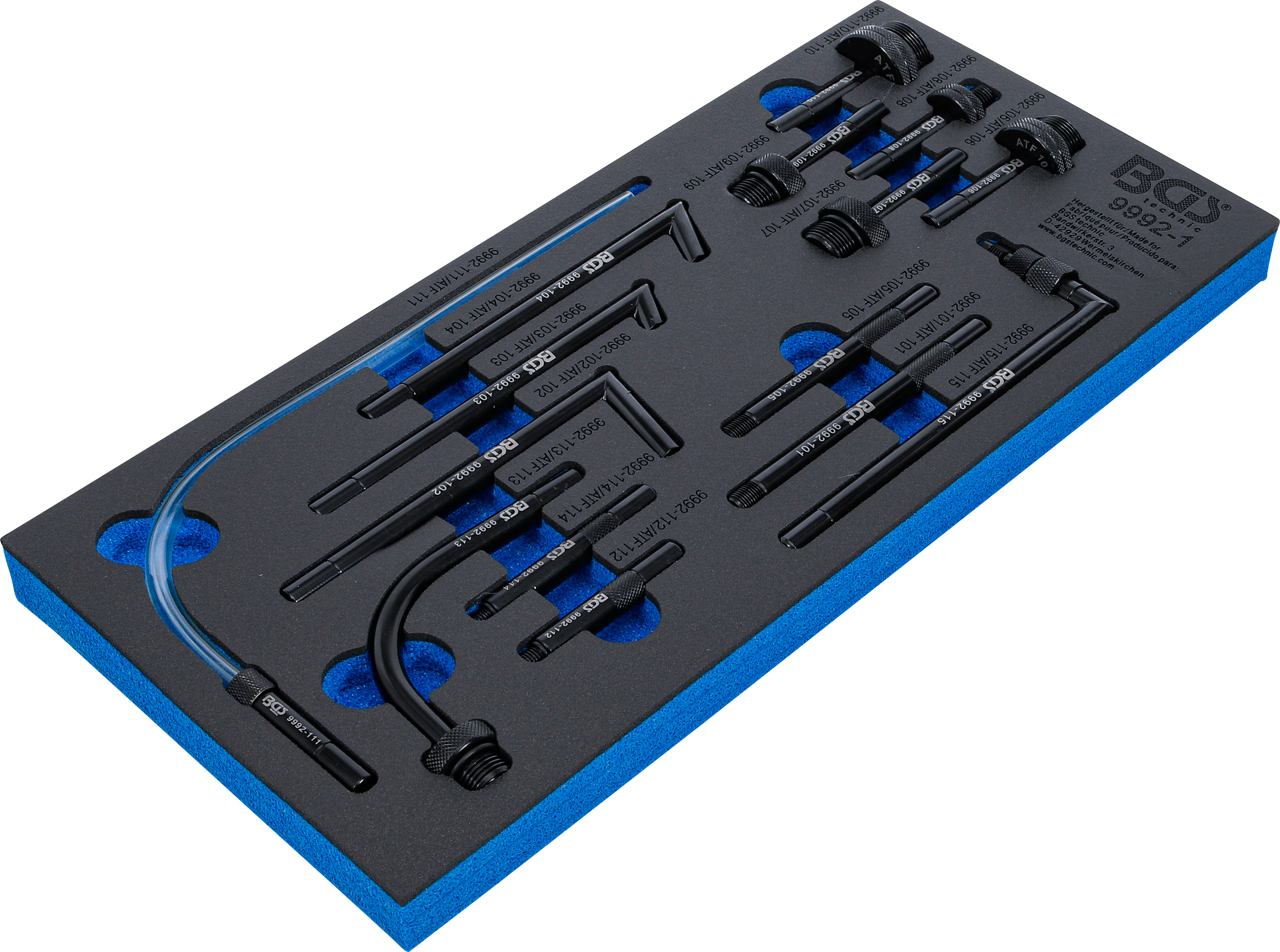 BGS Getriebe-Befülladapter-Satz | 15-tlg.