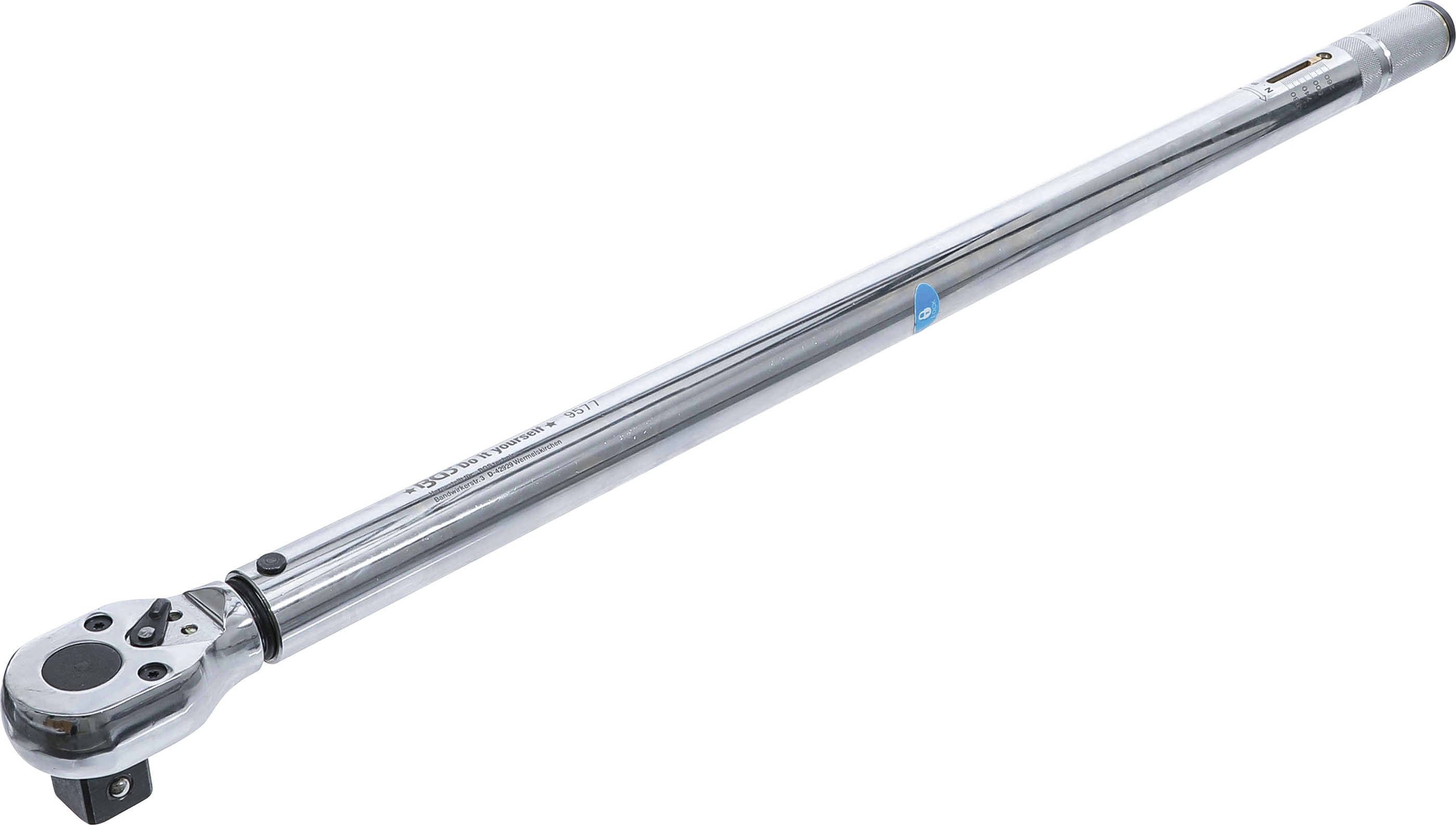 BGS Drehmomentschlüssel | Abtrieb Außenvierkant 25 mm (1") | 140 - 980 Nm