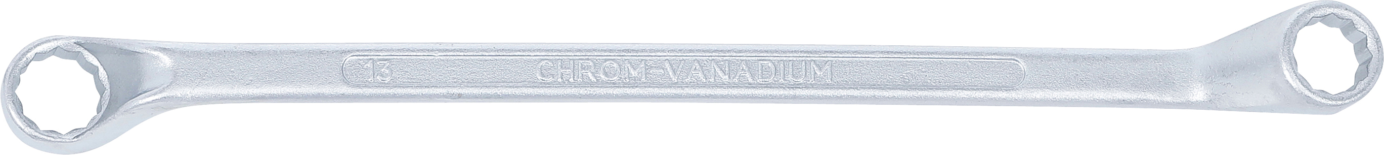 BGS Doppel-Ringschlüssel, gekröpft | SW 12 x 13 mm