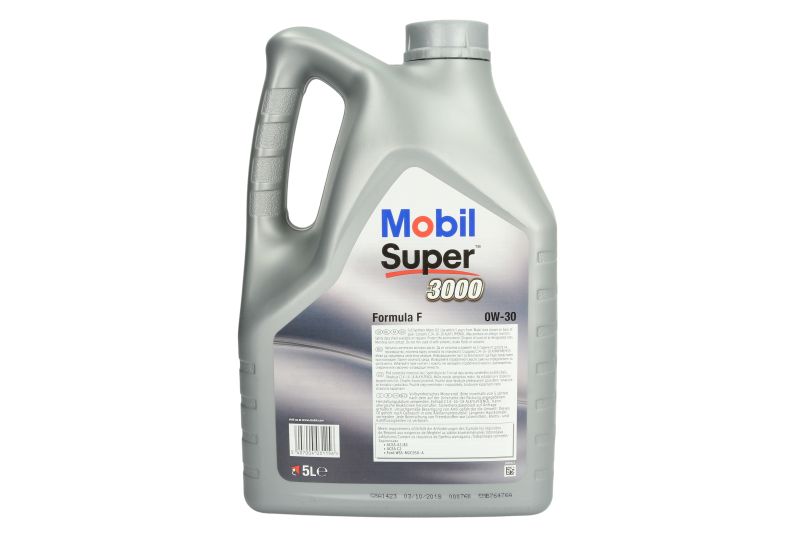 0W-30 Mobil Super 3000 Formula F Motoröl 5 Liter