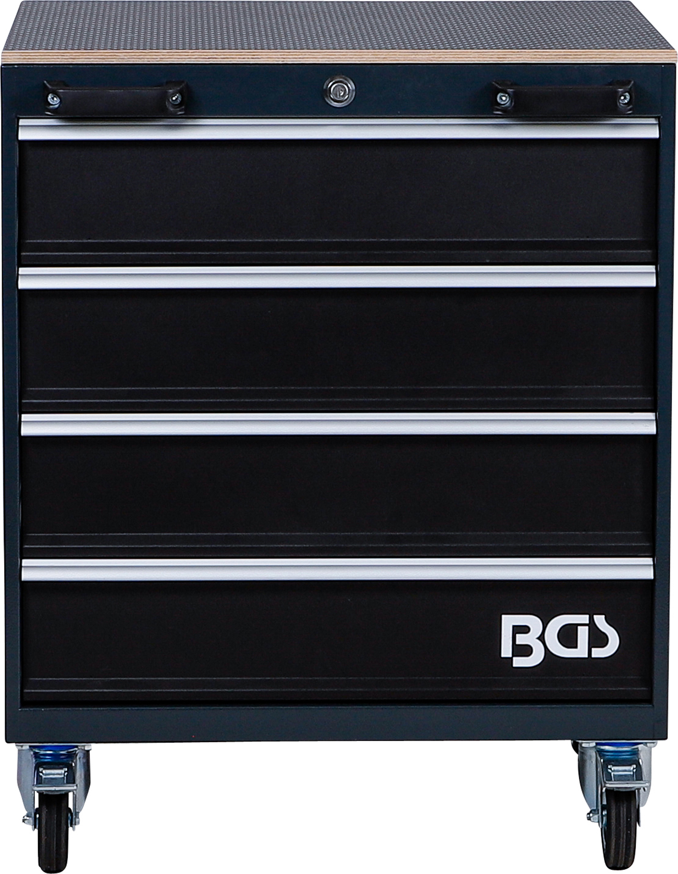 BGS Werkstattwagen | 4 Schubladen | leer | für Schrankwand-System