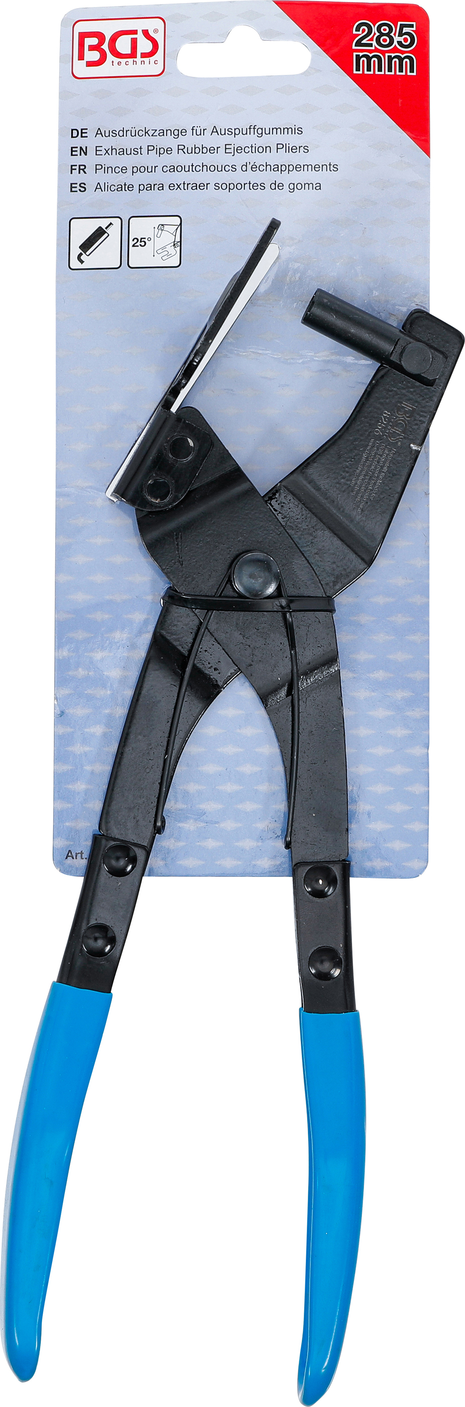 BGS Ausdrückzange für Auspuffgummis | 285 mm