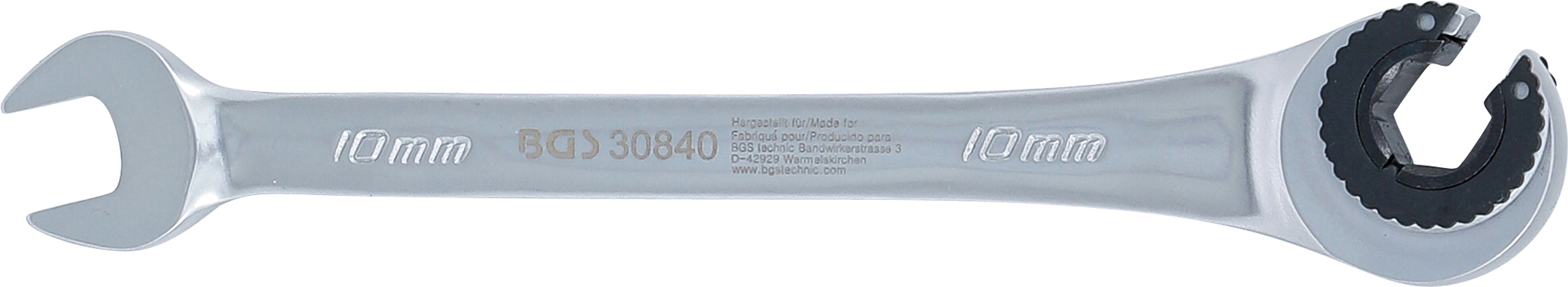 BGS Ratschenring-Maulschlüssel | offen | SW 10 mm