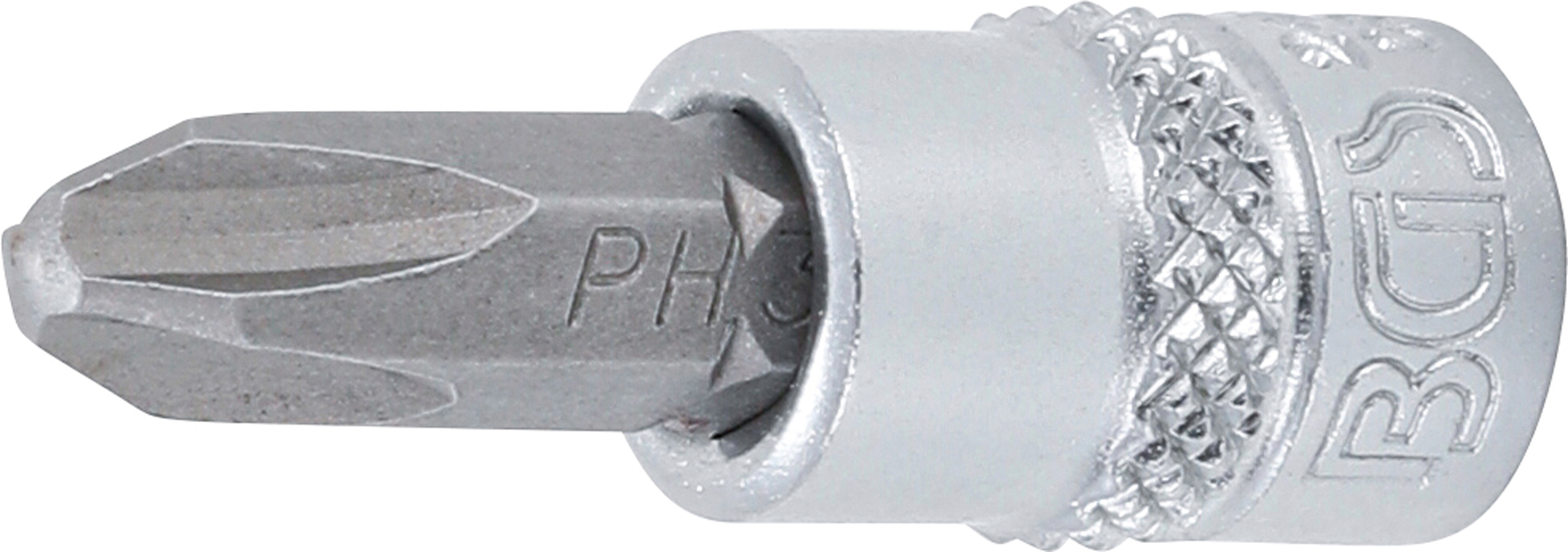 BGS Bit-Einsatz | Antrieb Innenvierkant 6,3 mm (1/4") | Kreuzschlitz PH3