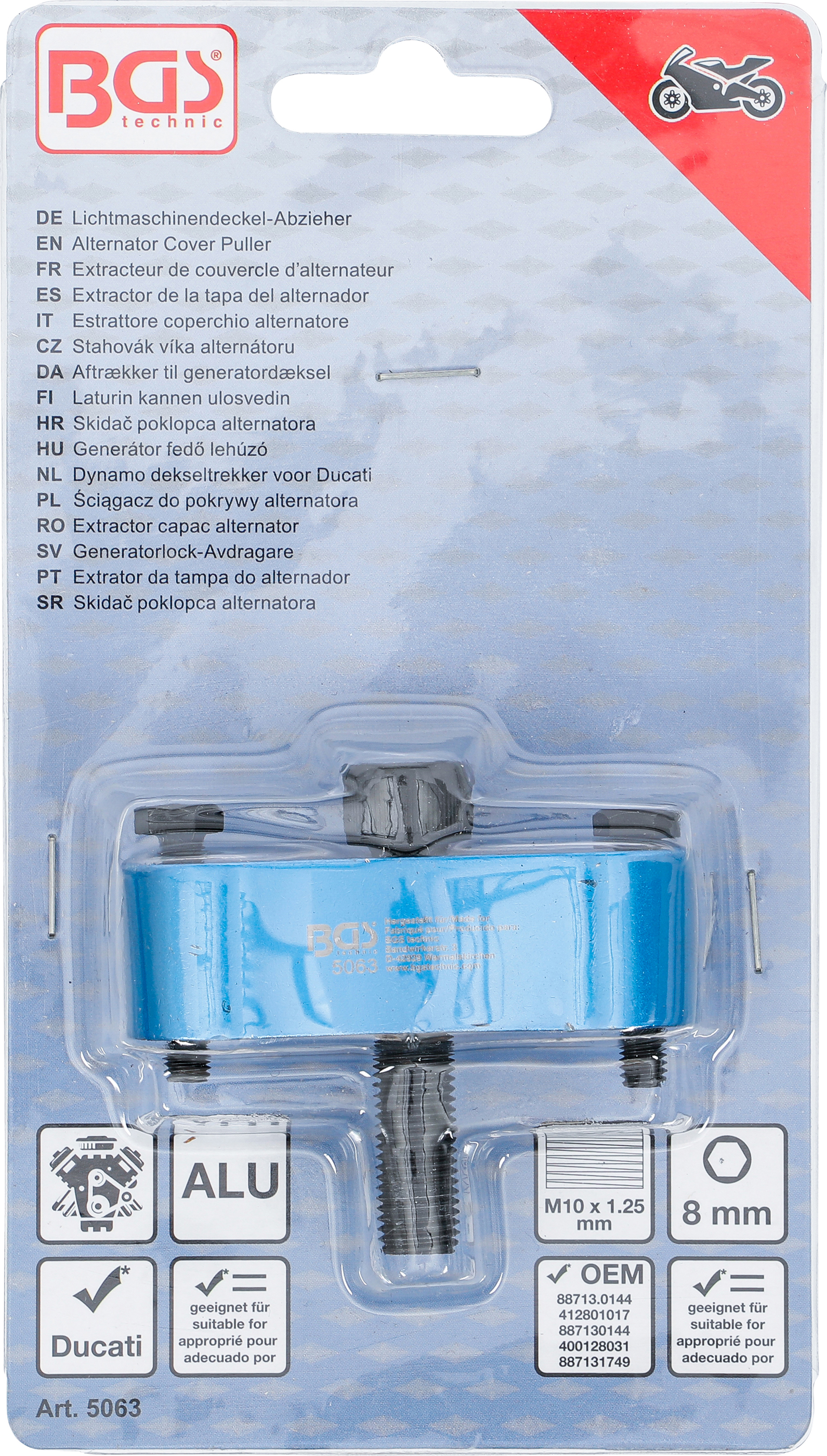 BGS Lichtmaschinendeckel-Abzieher | für Ducati