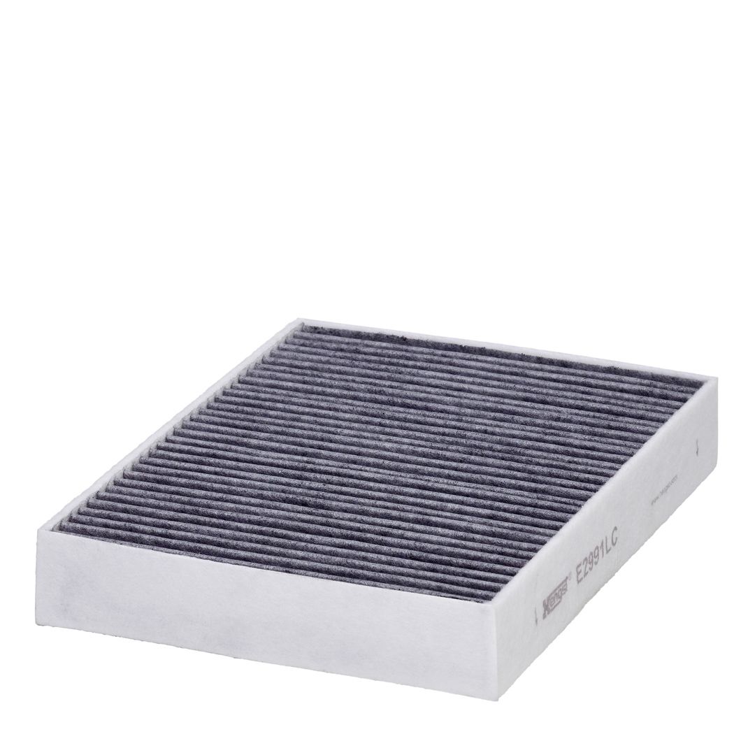 Filter, Innenraumluft “HENGST FILTER 249 mm, 198 mm, 41 mm”