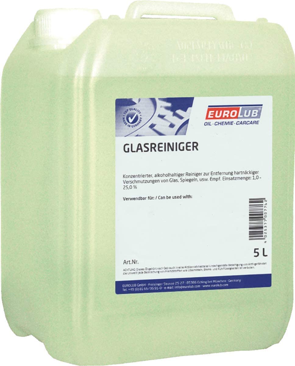 Eurolub Glasreiniger Konzentrat 5 Liter