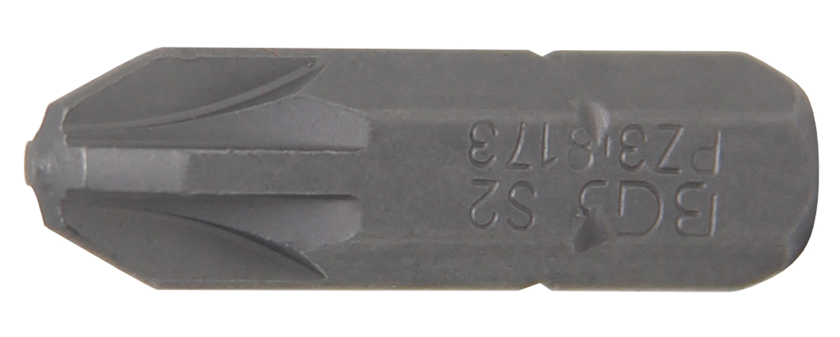 BGS Bit | Länge 25 mm | Antrieb Außensechskant 6,3 mm (1/4") | Kreuzschlitz PZ3