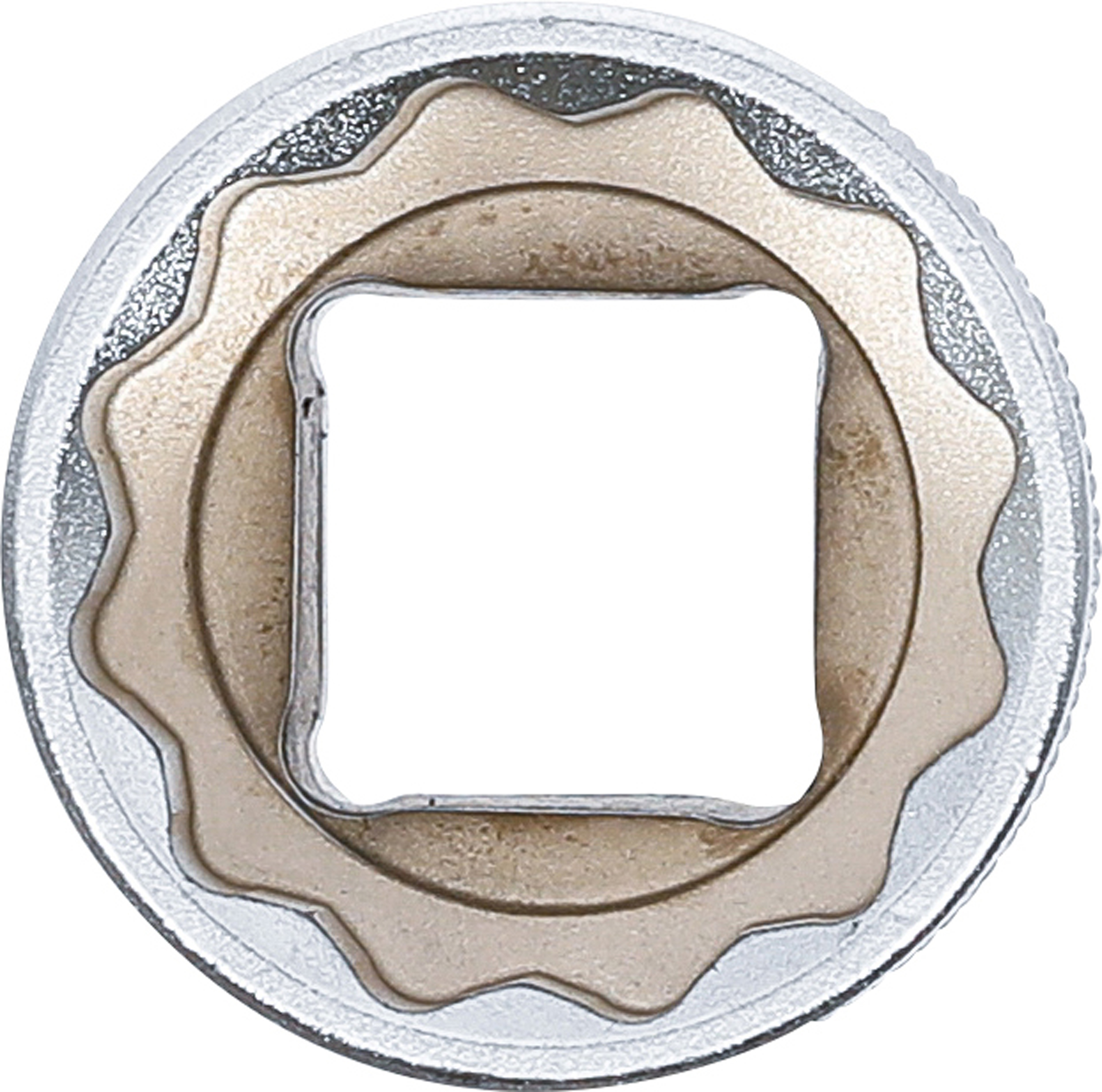 BGS Steckschlüssel-Einsatz Zwölfkant | Antrieb Innenvierkant 12,5 mm (1/2") | SW 21 mm