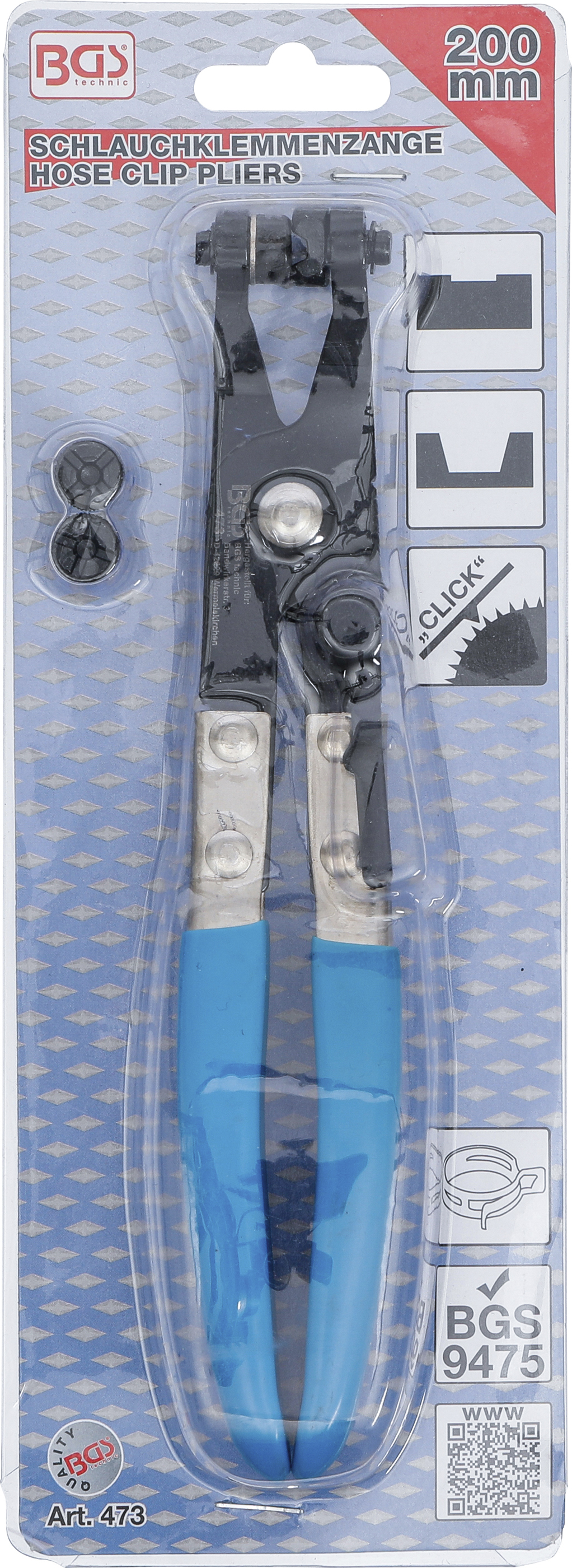 BGS Schlauchklemmenzange | 200 mm