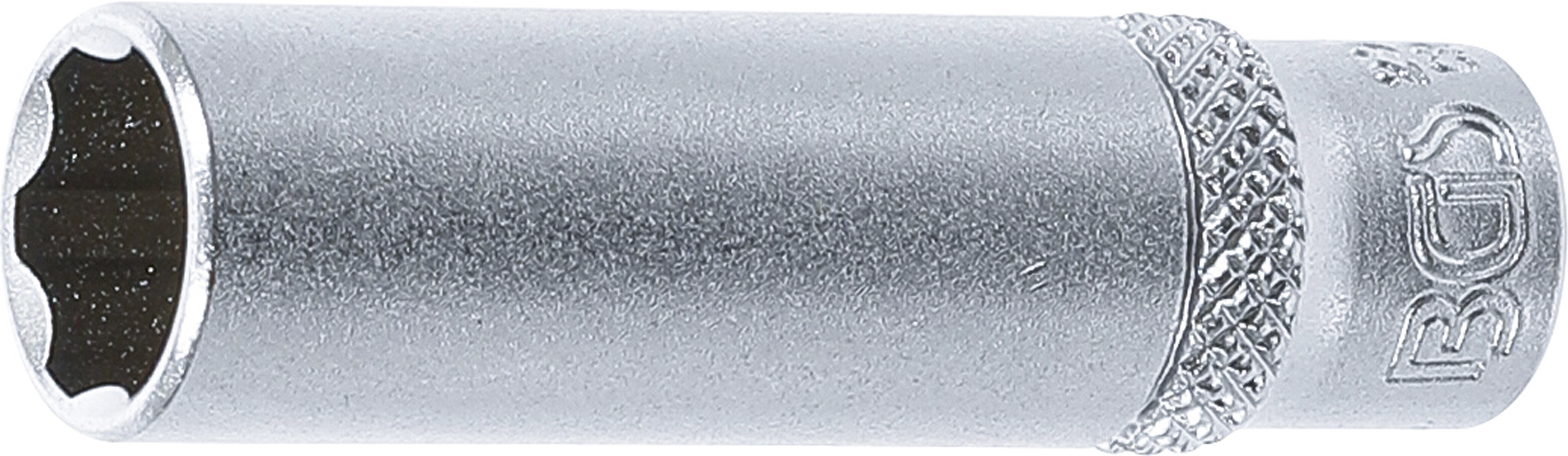 BGS Steckschlüssel-Einsatz Super Lock, tief | Antrieb Innenvierkant 6,3 mm (1/4") | SW 10 mm