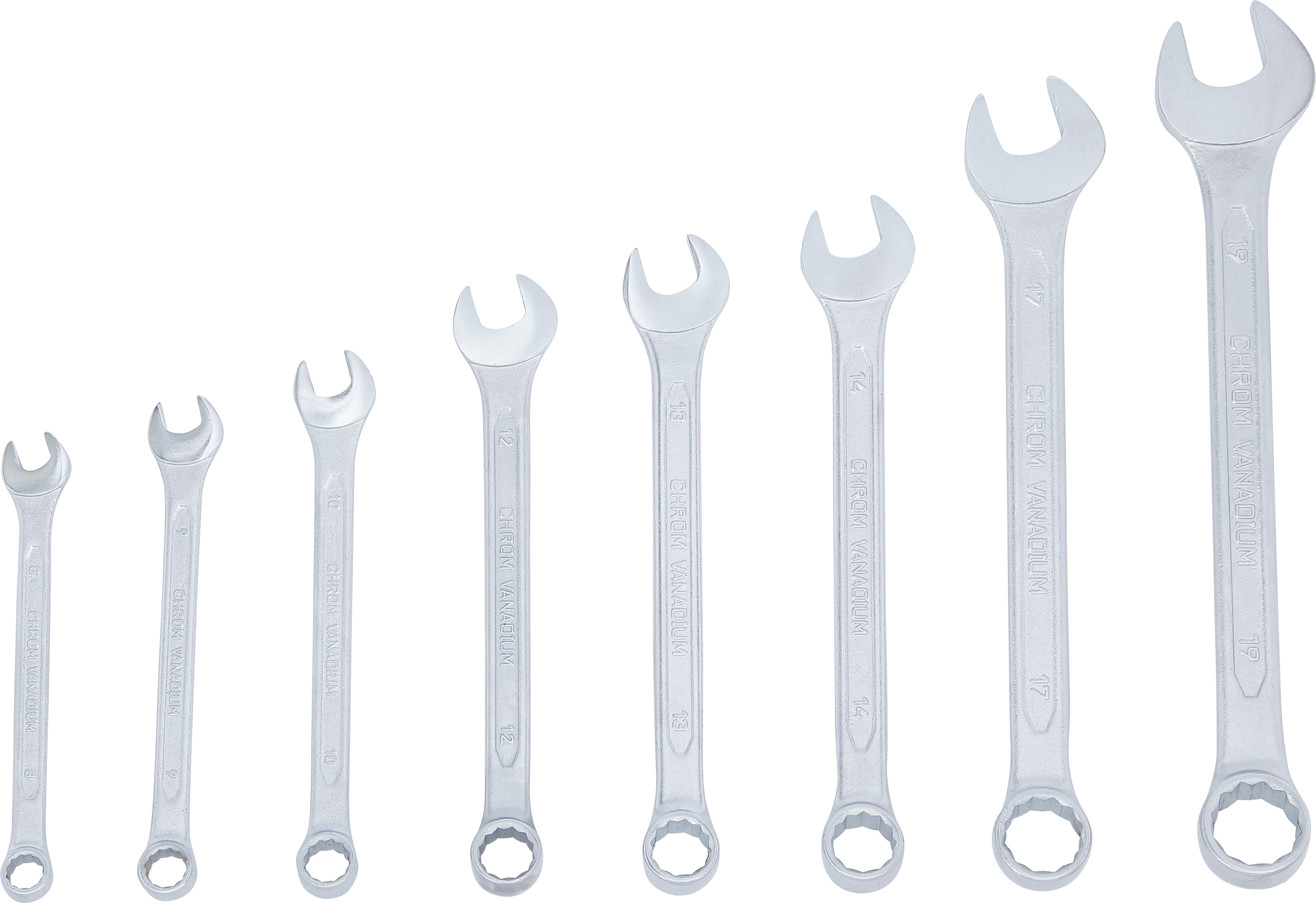 BGS Maul-Ringschlüssel-Satz | SW 8 - 19 mm | 8-tlg.