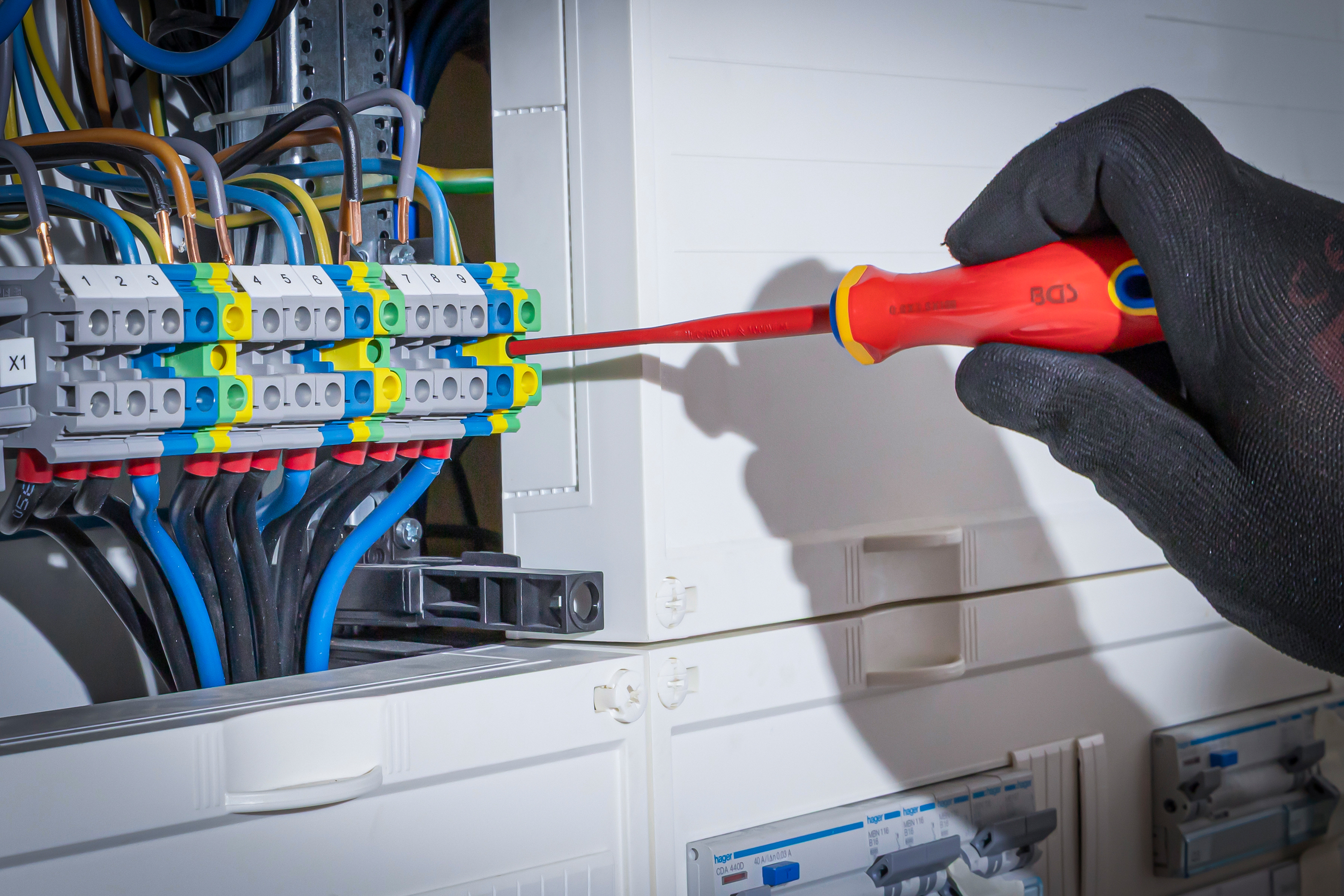 BGS VDE-Schraubendreher-Satz | extra dünne Spitze | 11-tlg.