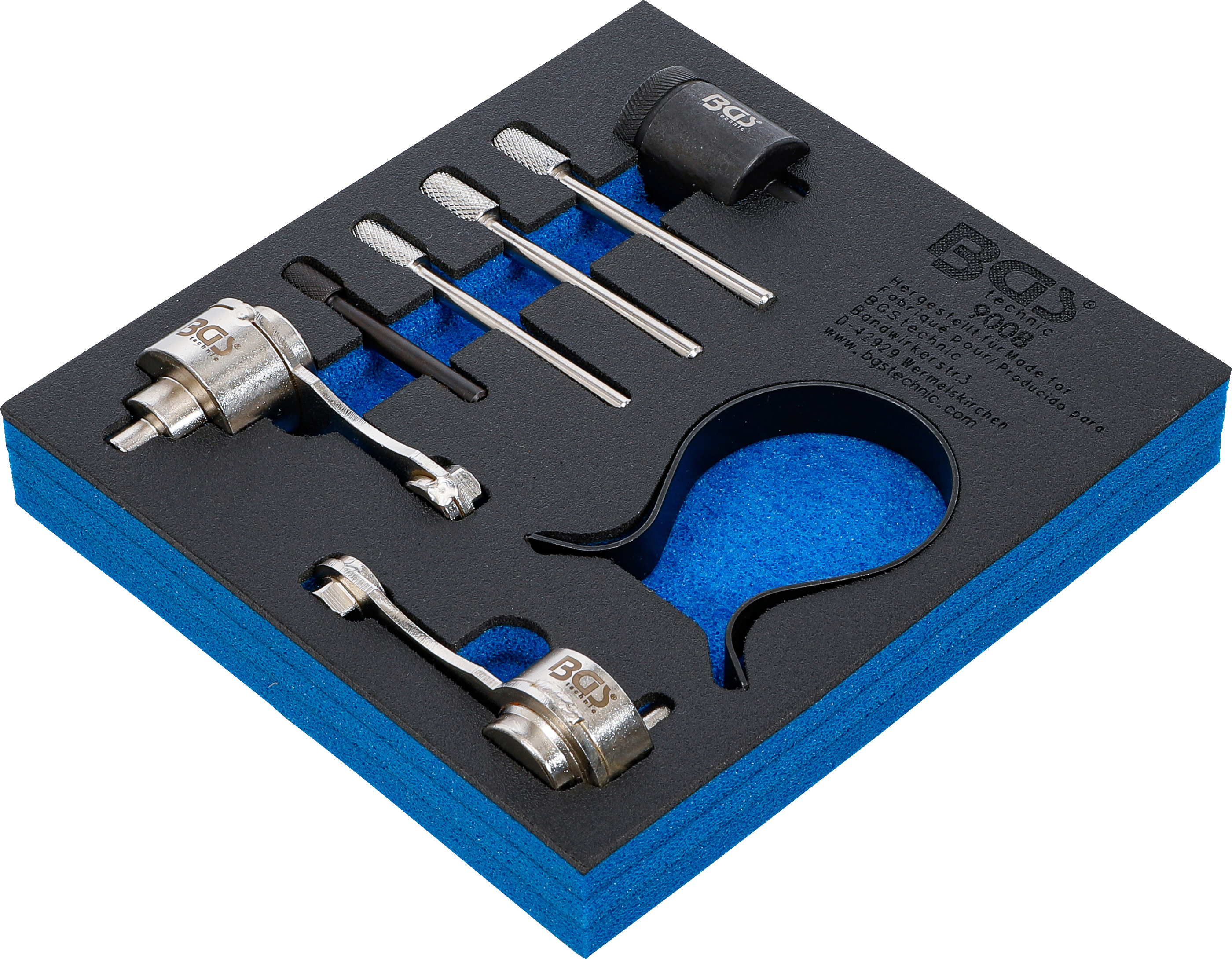 BGS Werkstattwageneinlage 1/6: Motor-Einstellwerkzeug-Satz | für Jaguar, Land Rover 2.7, 3.0 TD V6