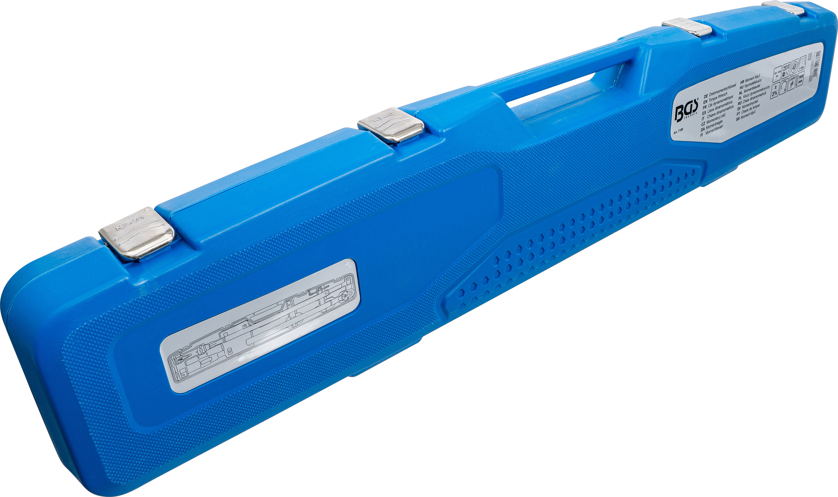 BGS Drehmomentschlüssel | Abtrieb Außenvierkant 20 mm (3/4") | 150 - 1000 Nm