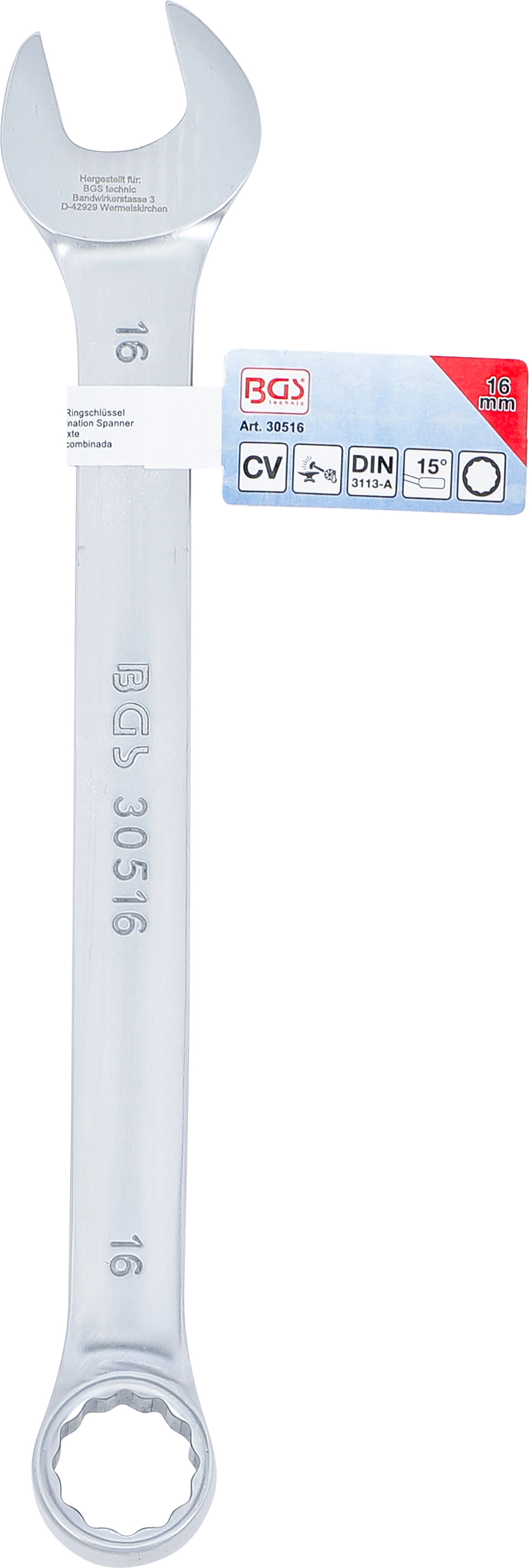 BGS Maul-Ringschlüssel | SW 16 mm