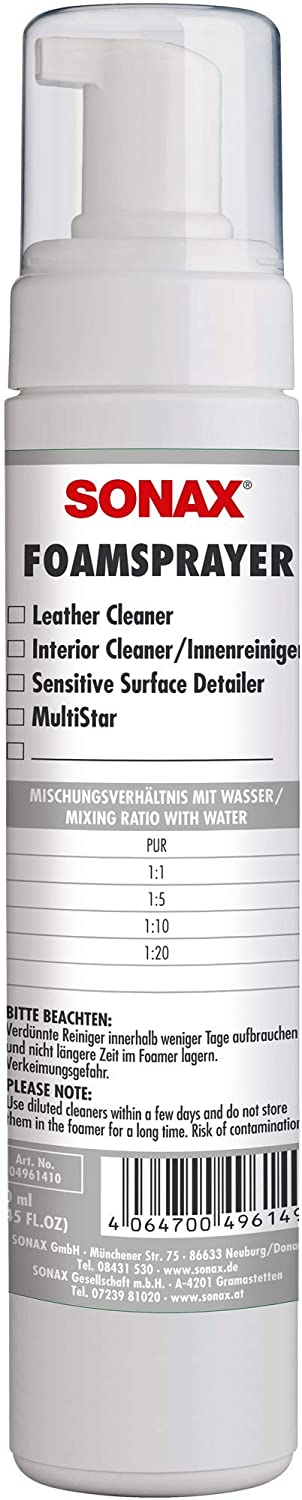Sonax FoamSprayer Schaumsprüher Foam Sprayer 250 ml
