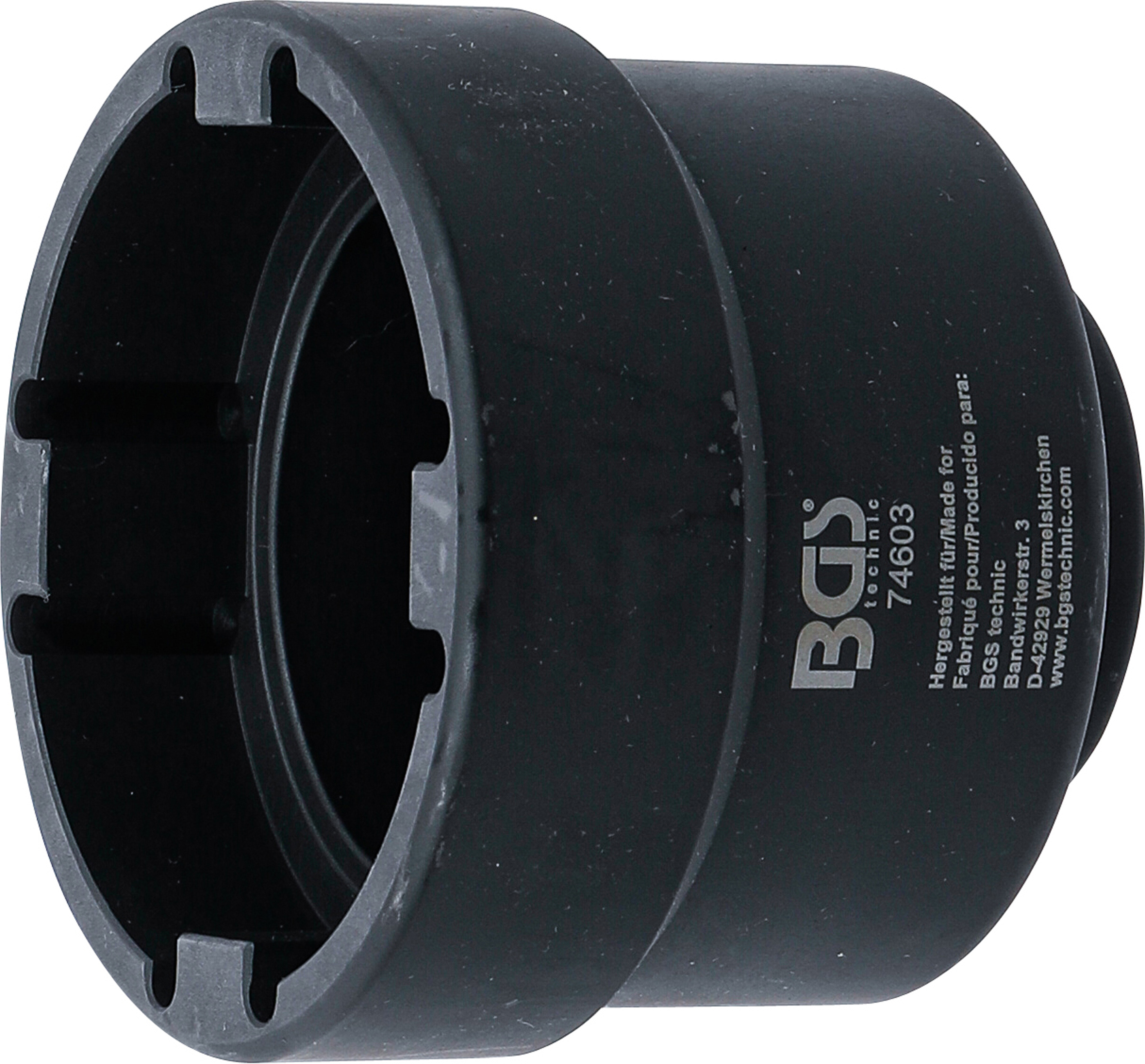 BGS Vorderrachs-Nutmuttern-Schlüssel | Zapfen innen liegend | für DAF (LF 45) 12T