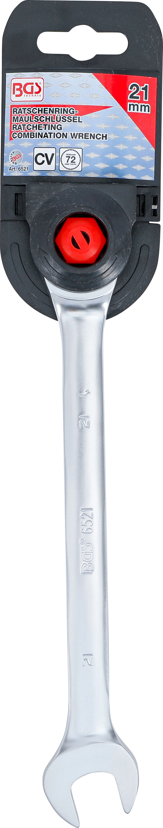 BGS Ratschenring-Maulschlüssel | SW 21 mm