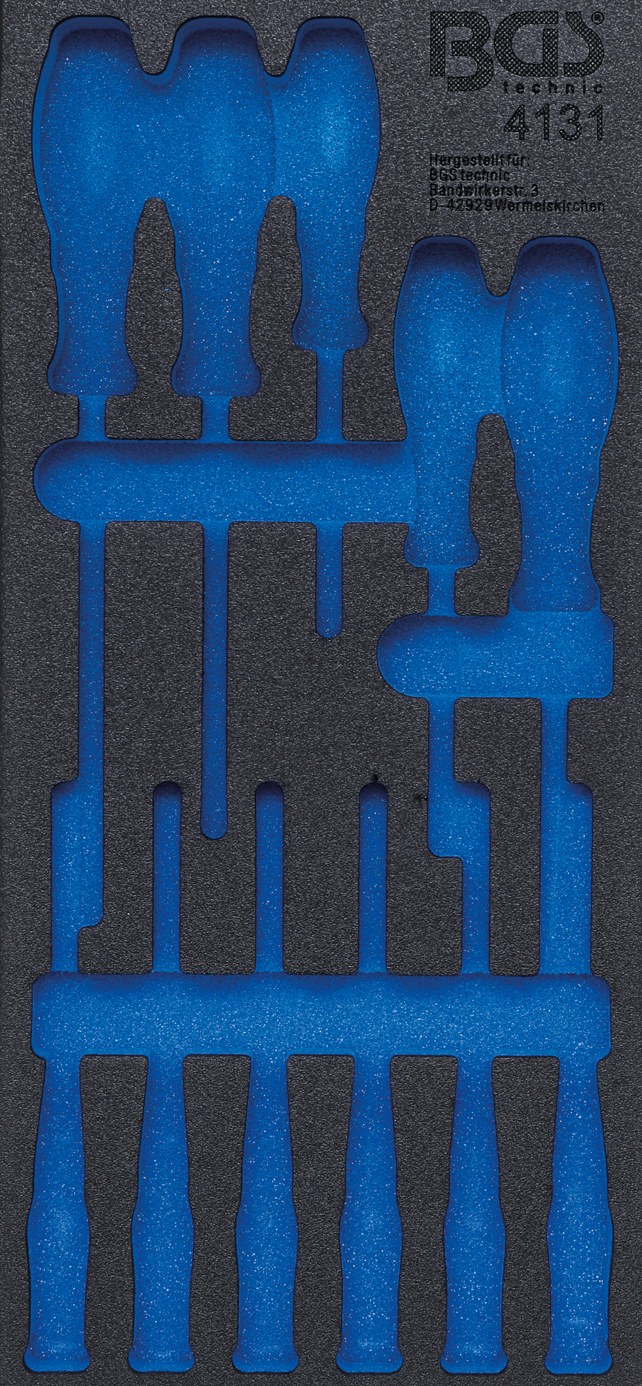 BGS Werkstattwageneinlage 1/3 | leer | für Art. 4131