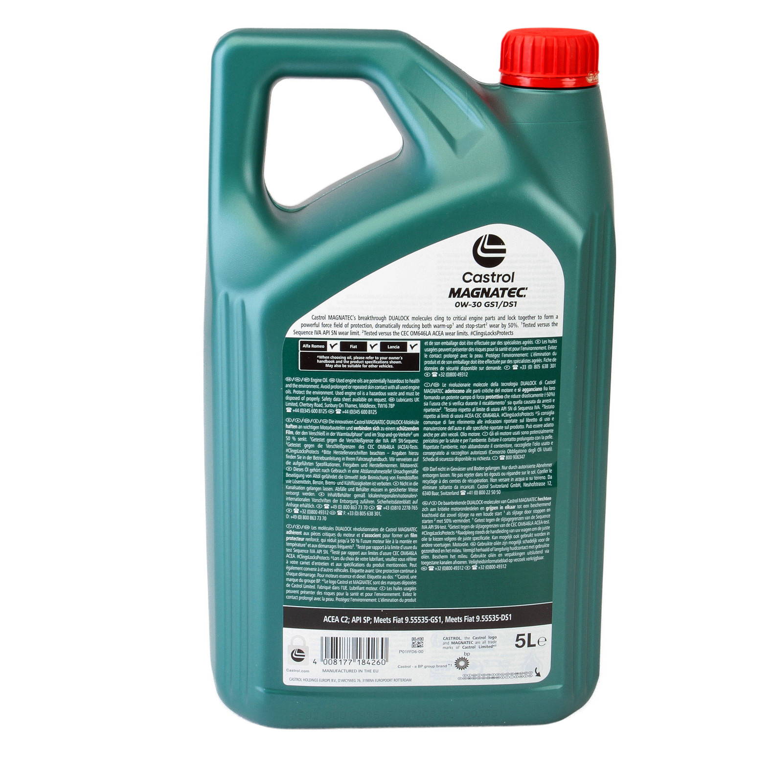 0W-30 Castrol Magnatec GS1/DS1 Motoröl 5 Liter