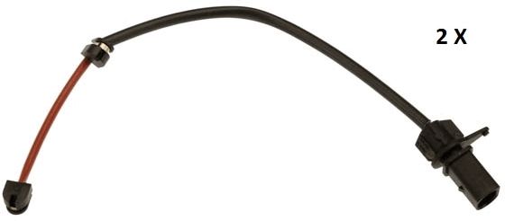 Warnkontakt, Bremsbelagverschleiß