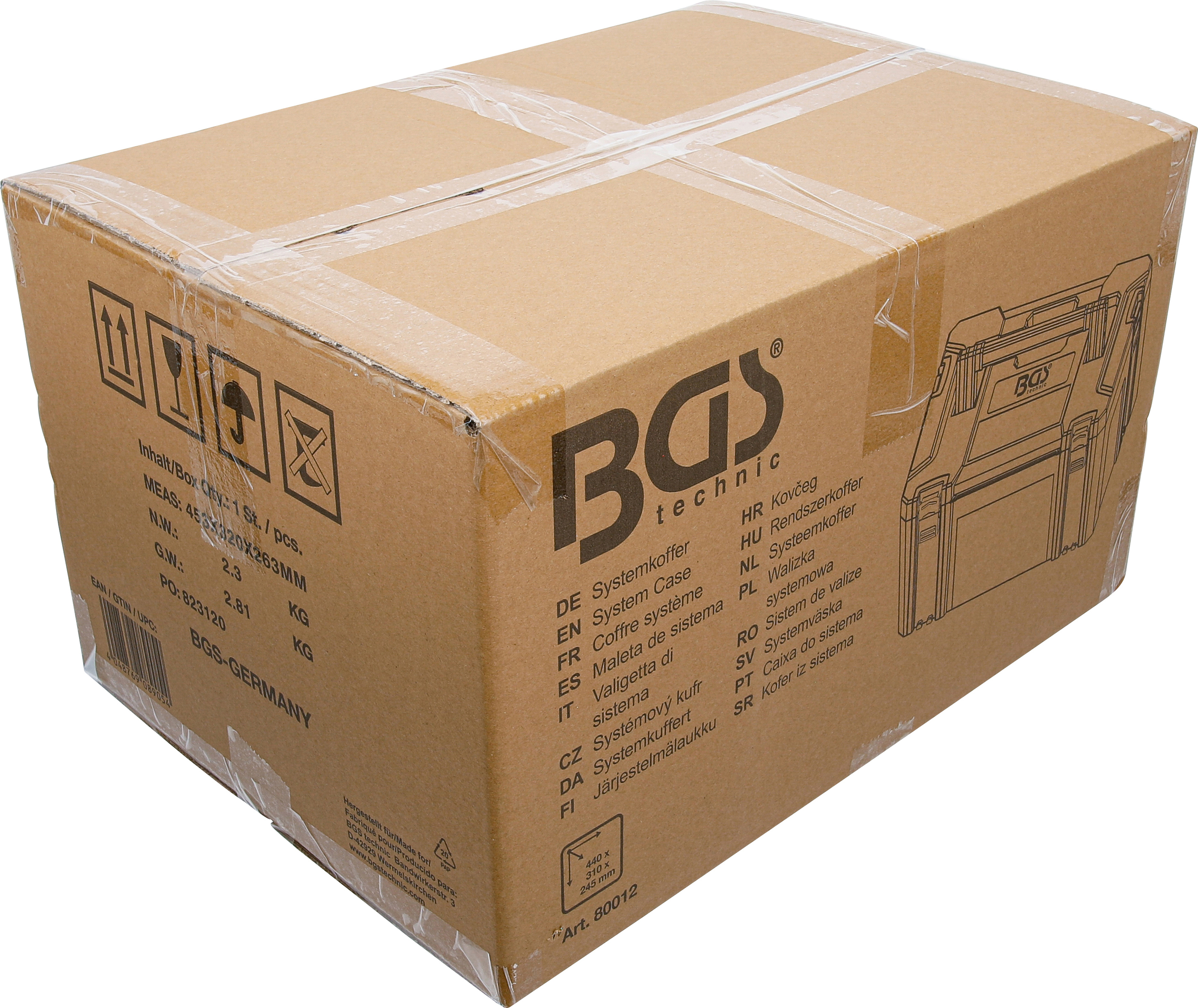 BGS Systemkoffer | Größe L