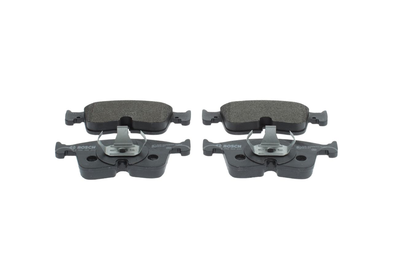 Bremsbelagsatz, Scheibenbremse