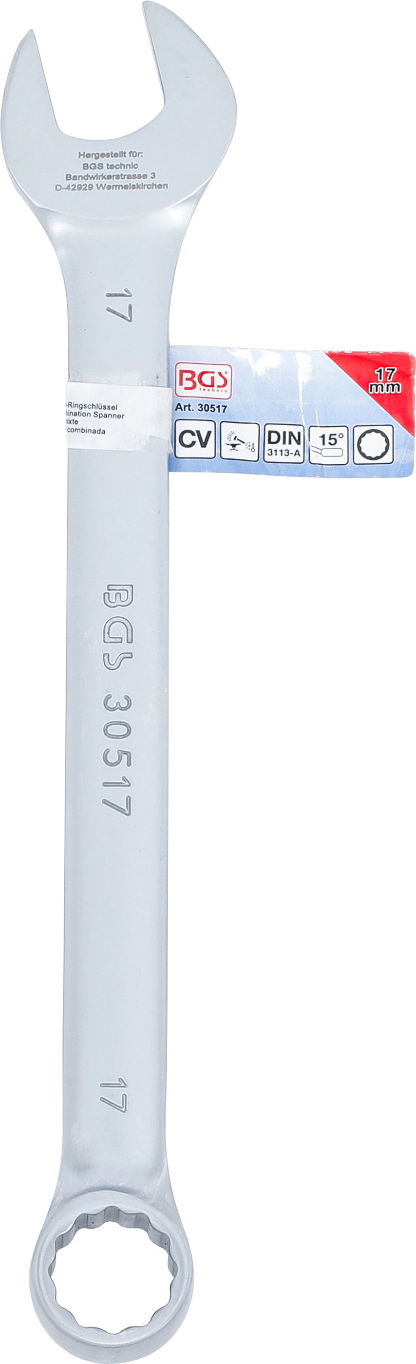 BGS Maul-Ringschlüssel | SW 17 mm