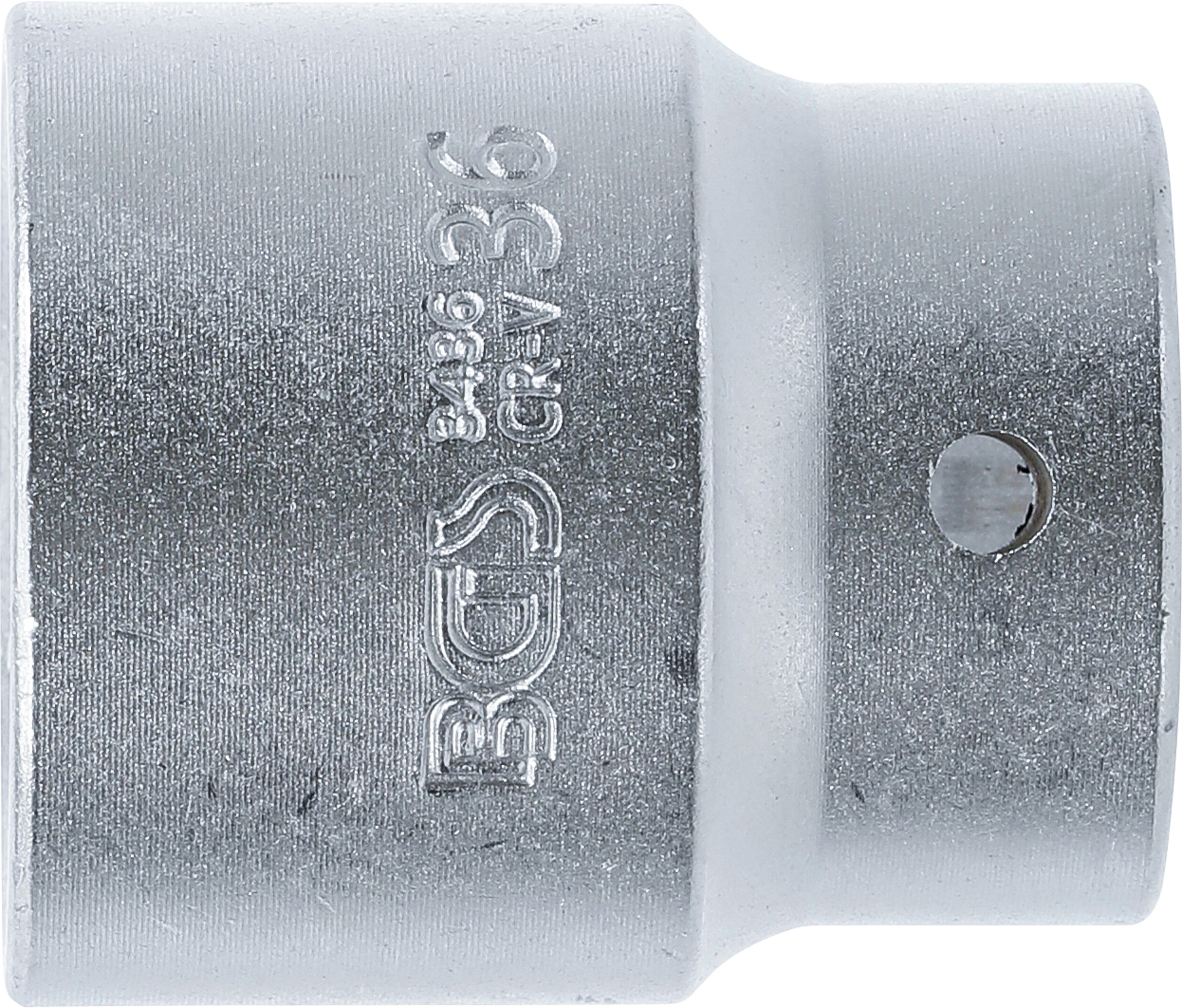 BGS Steckschlüssel-Einsatz Sechskant | Antrieb Innenvierkant 20 mm (3/4") | SW 36 mm