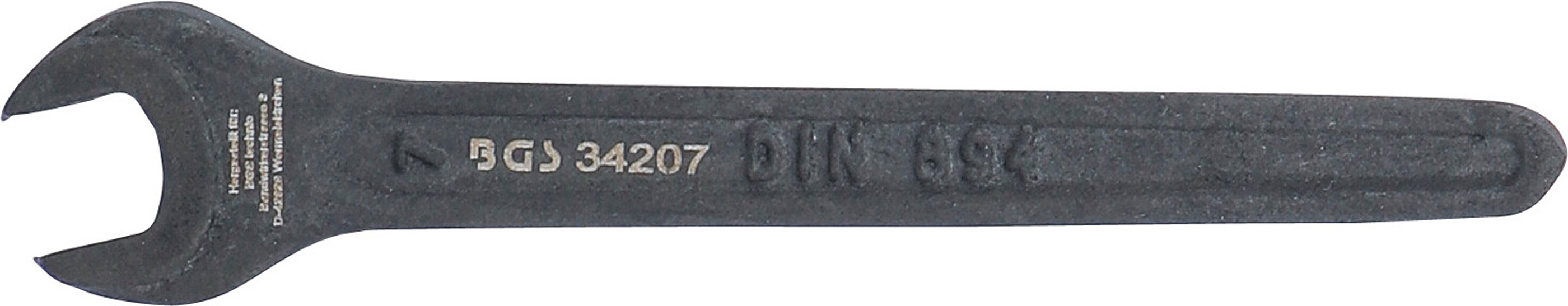 BGS Einmaulschlüssel | DIN 894 | SW 7 mm