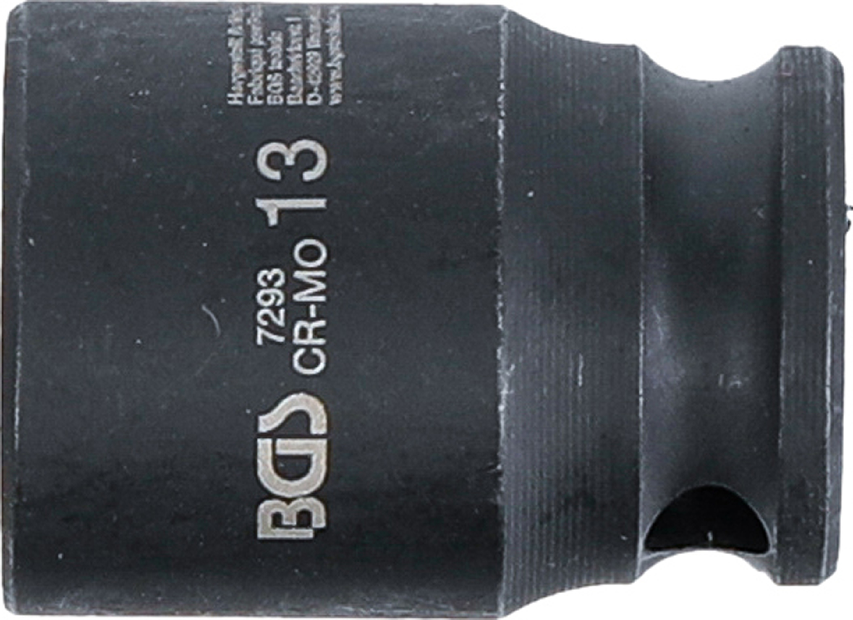 BGS Kraft-Steckschlüssel-Einsatz Sechskant | Antrieb Innenvierkant 6,3 mm (1/4") | SW 13 mm