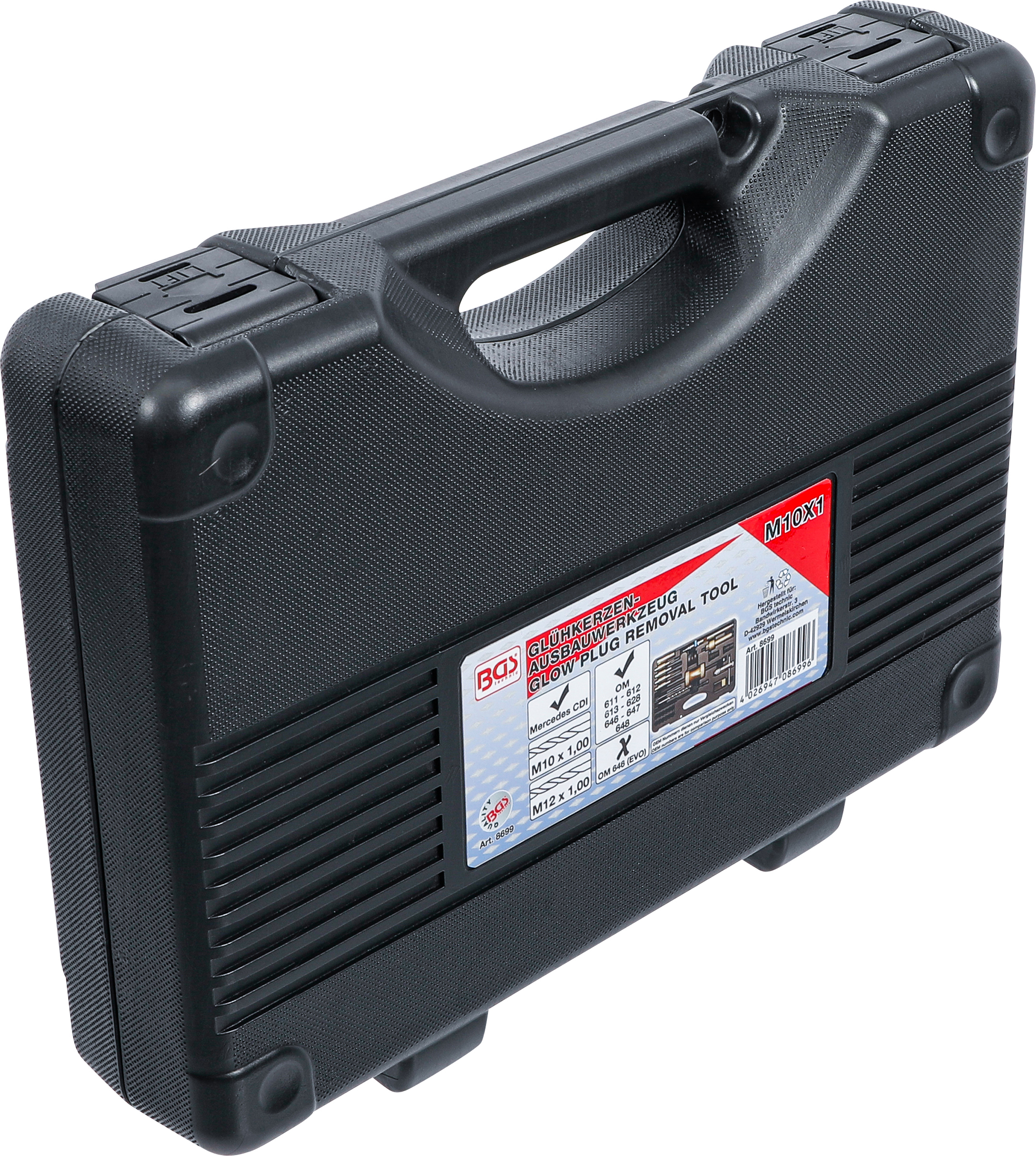 BGS Glühkerzen-Ausbauwerkzeug-Satz | M10 x 1.0