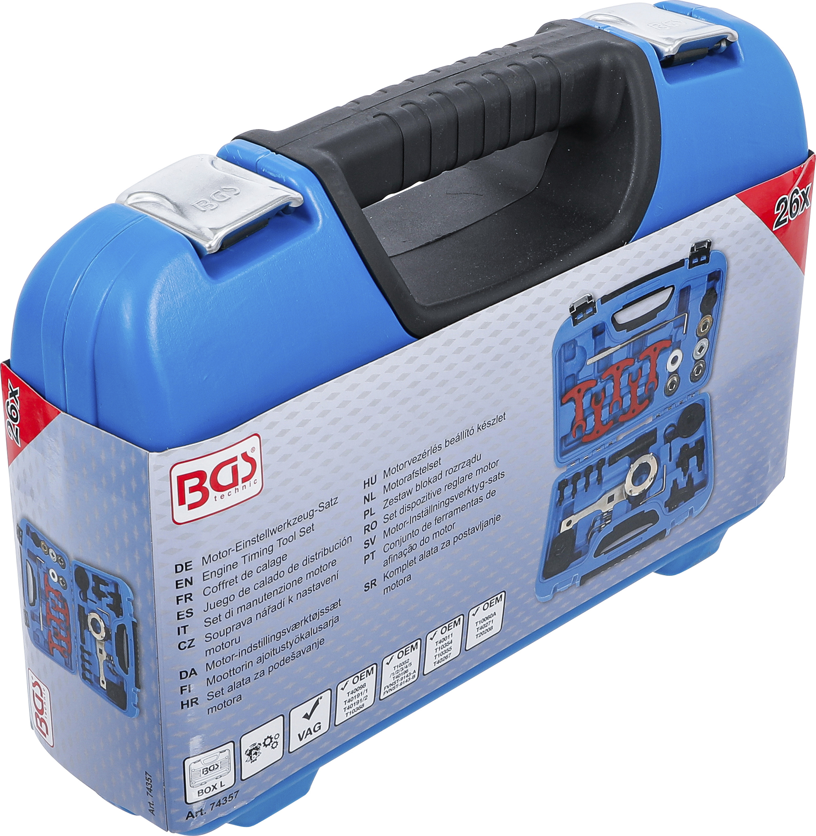 BGS Motor-Einstellwerkzeug-Satz | für VAG 1.8L, 2.0L FSI, TSI, TFSI