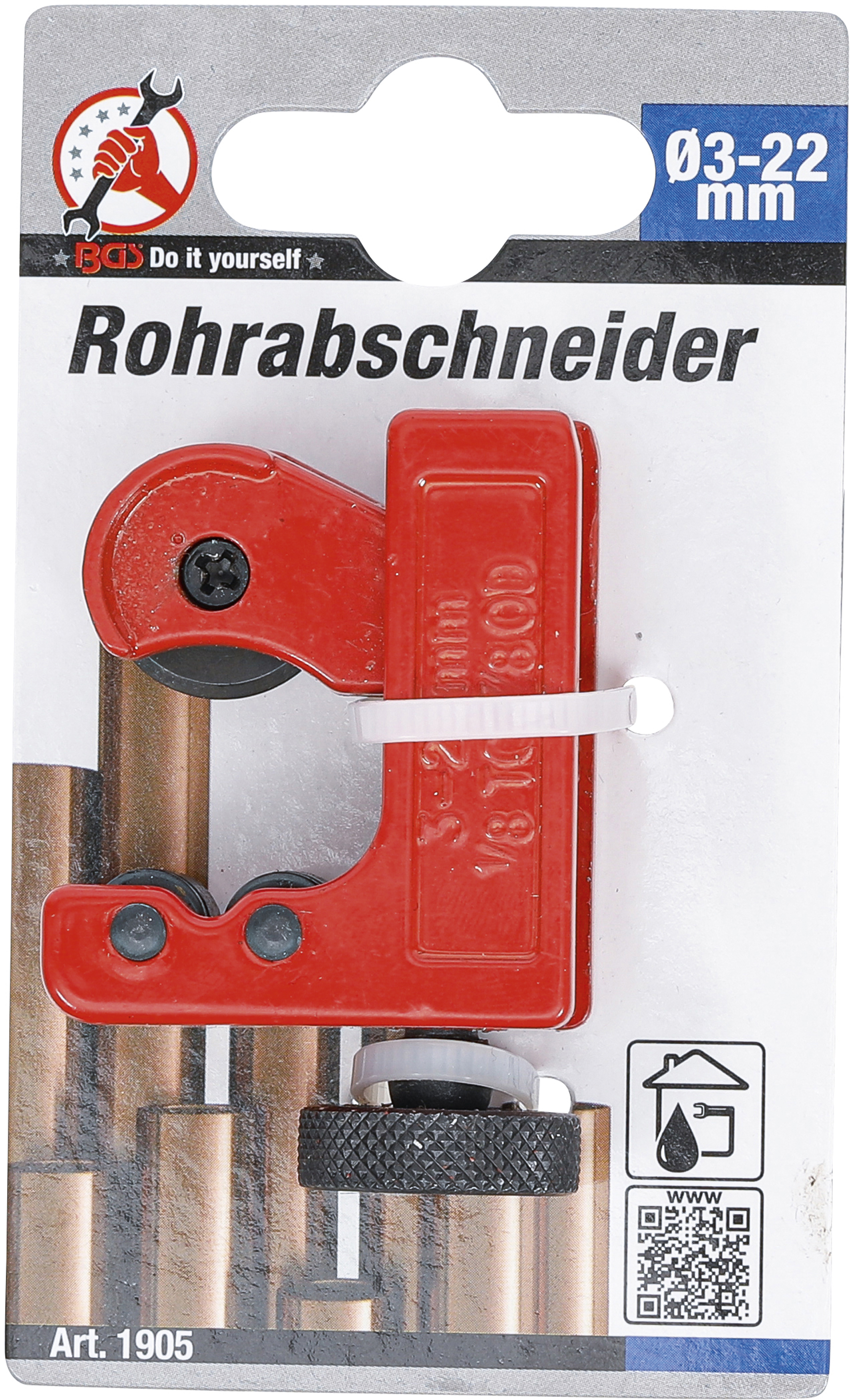 BGS Rohrabschneider | Ø 3 - 22 mm