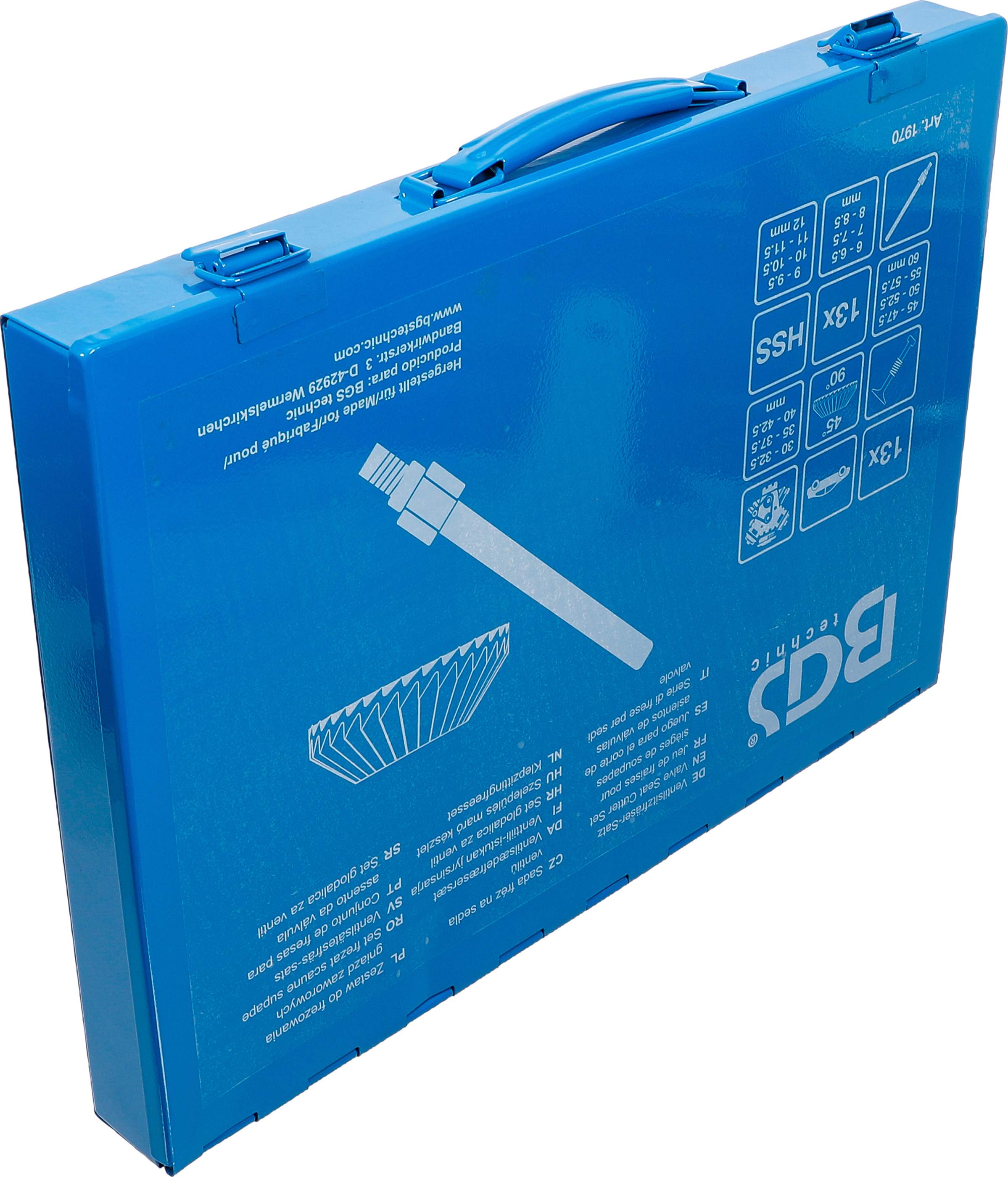 BGS Ventilsitzfräser-Satz | 30 - 60 mm | 27-tlg.