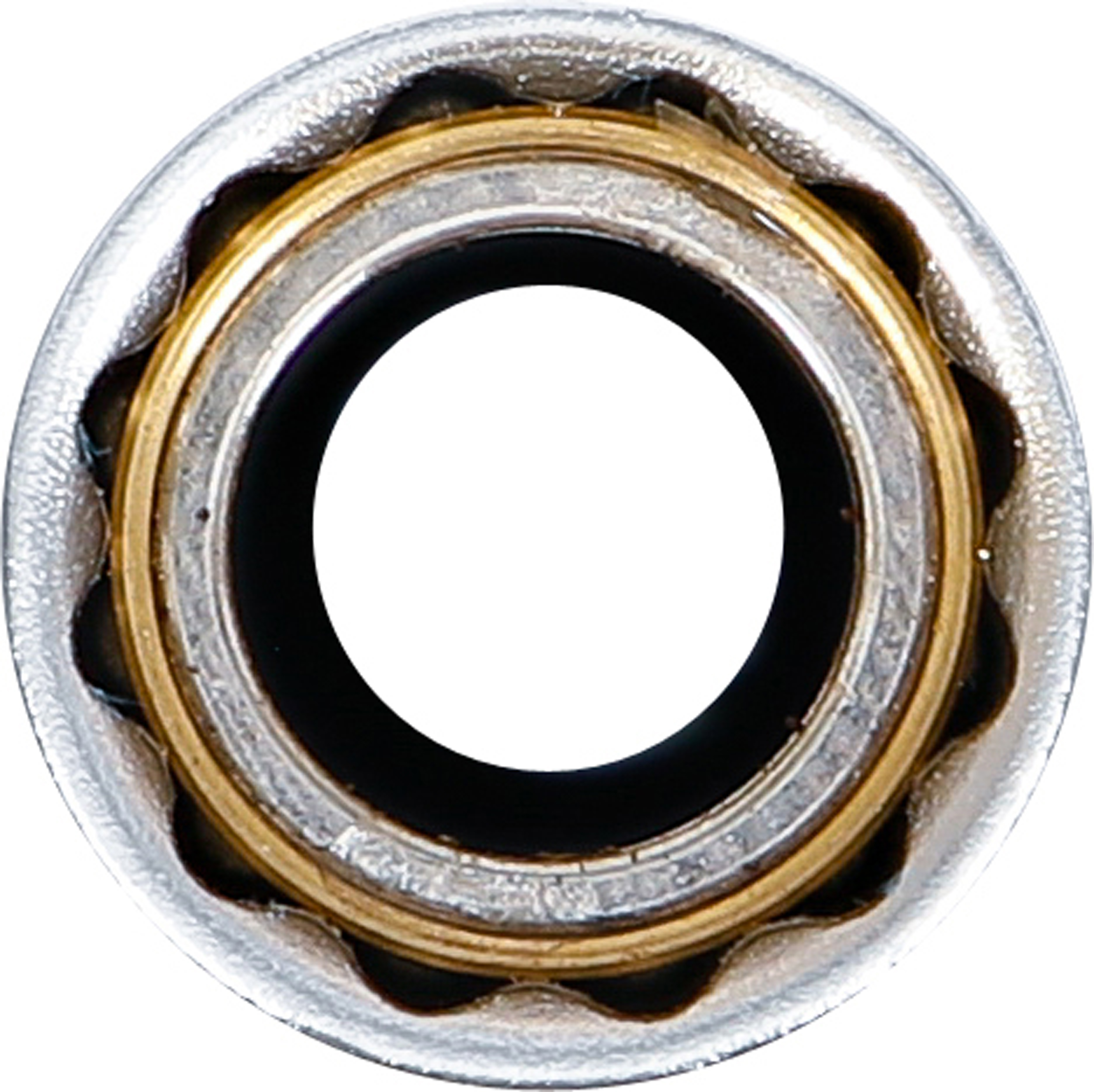 BGS Zündkerzen-Einsatz mit Magnet, Zwölfkant, extra lang | Antrieb Innenvierkant 10 mm (3/8") | SW 14 mm