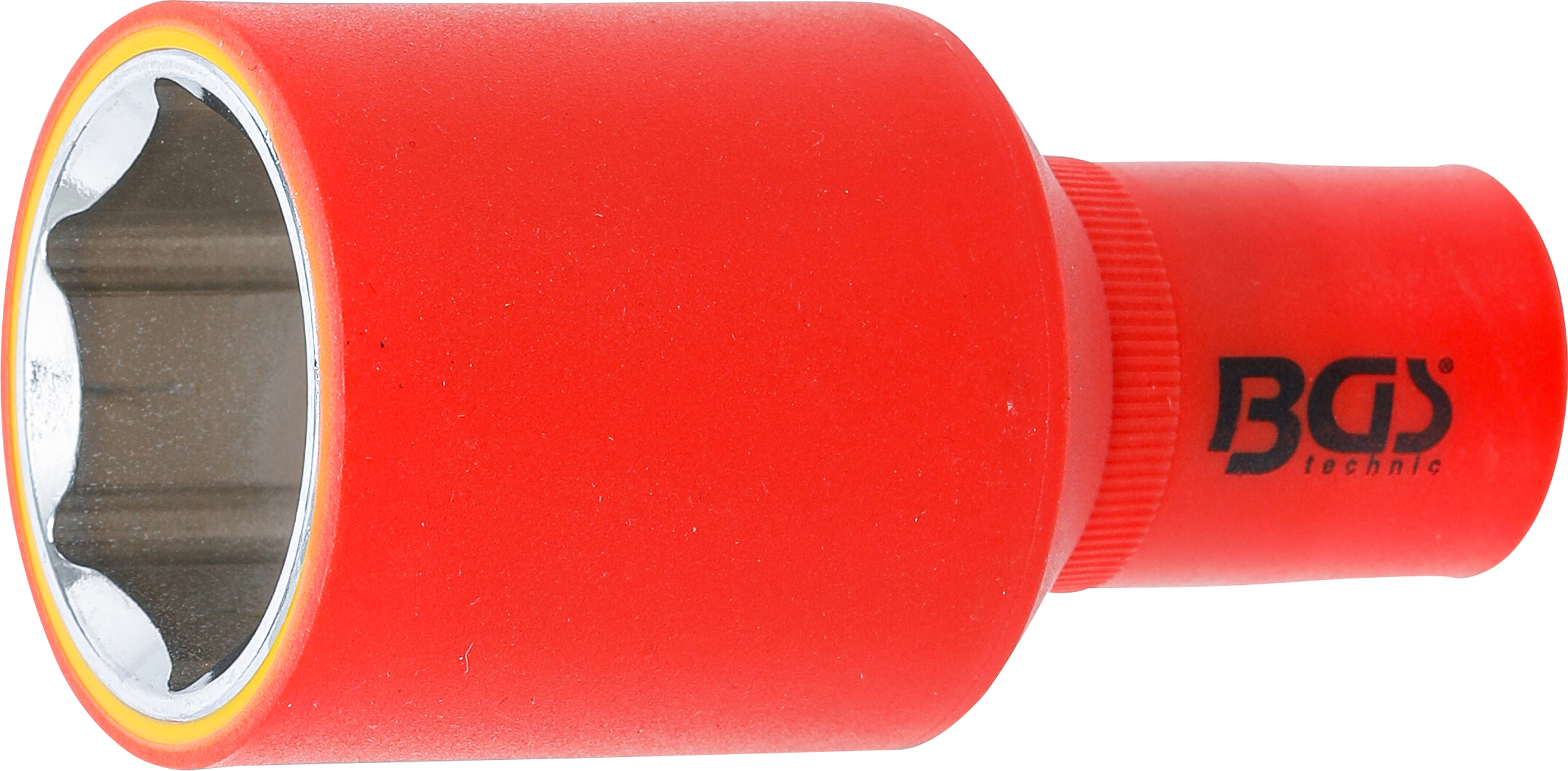 BGS VDE-Steckschlüssel-Einsatz Sechskant | Antrieb Innenvierkant 12,5 mm (1/2") | SW 32 mm