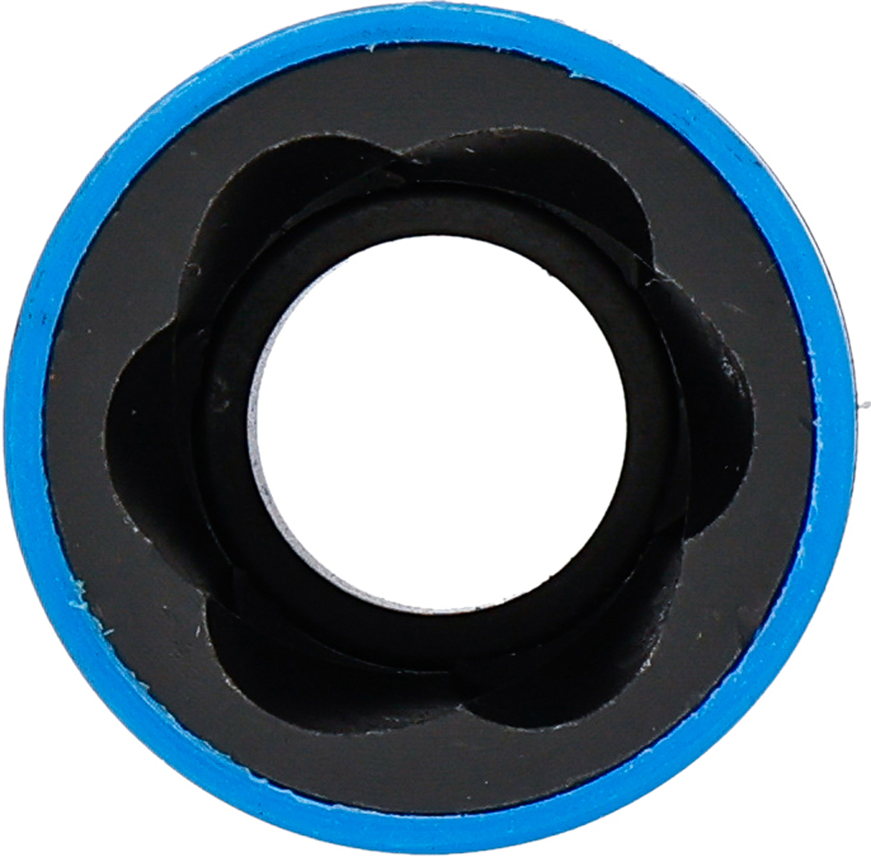 BGS Spiral-Profil-Steckschlüssel-Einsatz / Schraubenausdreher | Antrieb Außensechskant 17 mm | SW 17 mm
