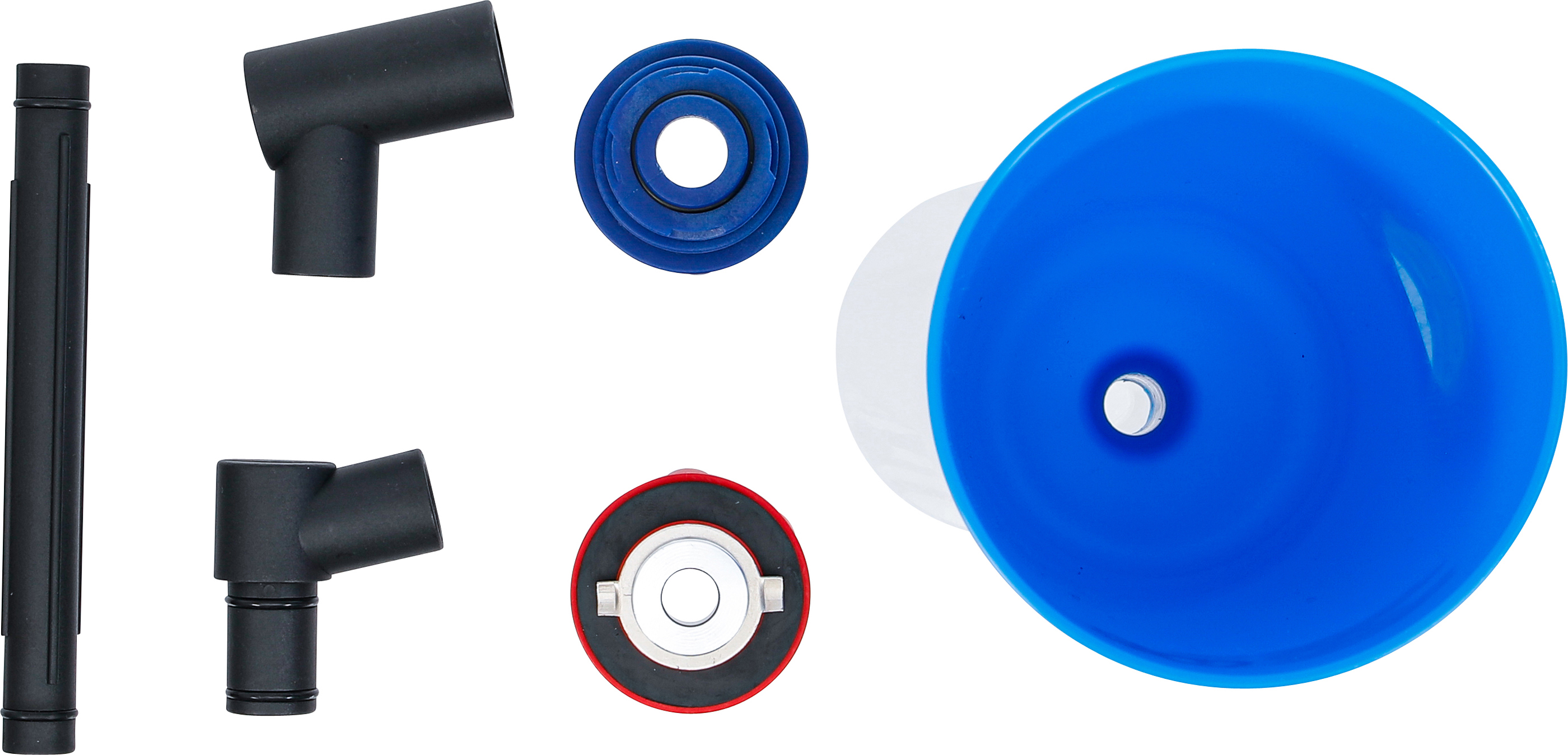 BGS Öl-Einfülltrichter-Satz | Kunststoffausführung | für VAG