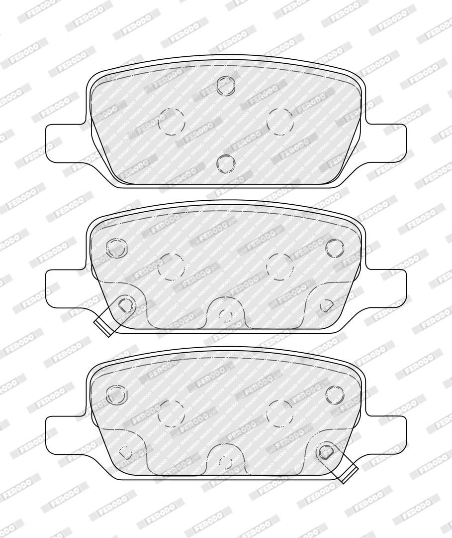 Bremsbelagsatz, Scheibenbremse