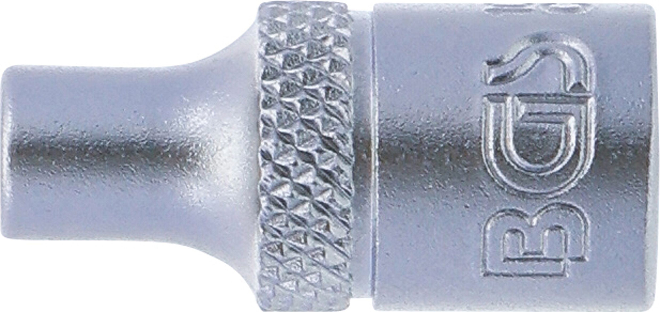 BGS Steckschlüssel-Einsatz Zwölfkant | Antrieb Innenvierkant 6,3 mm (1/4") | SW 4 mm