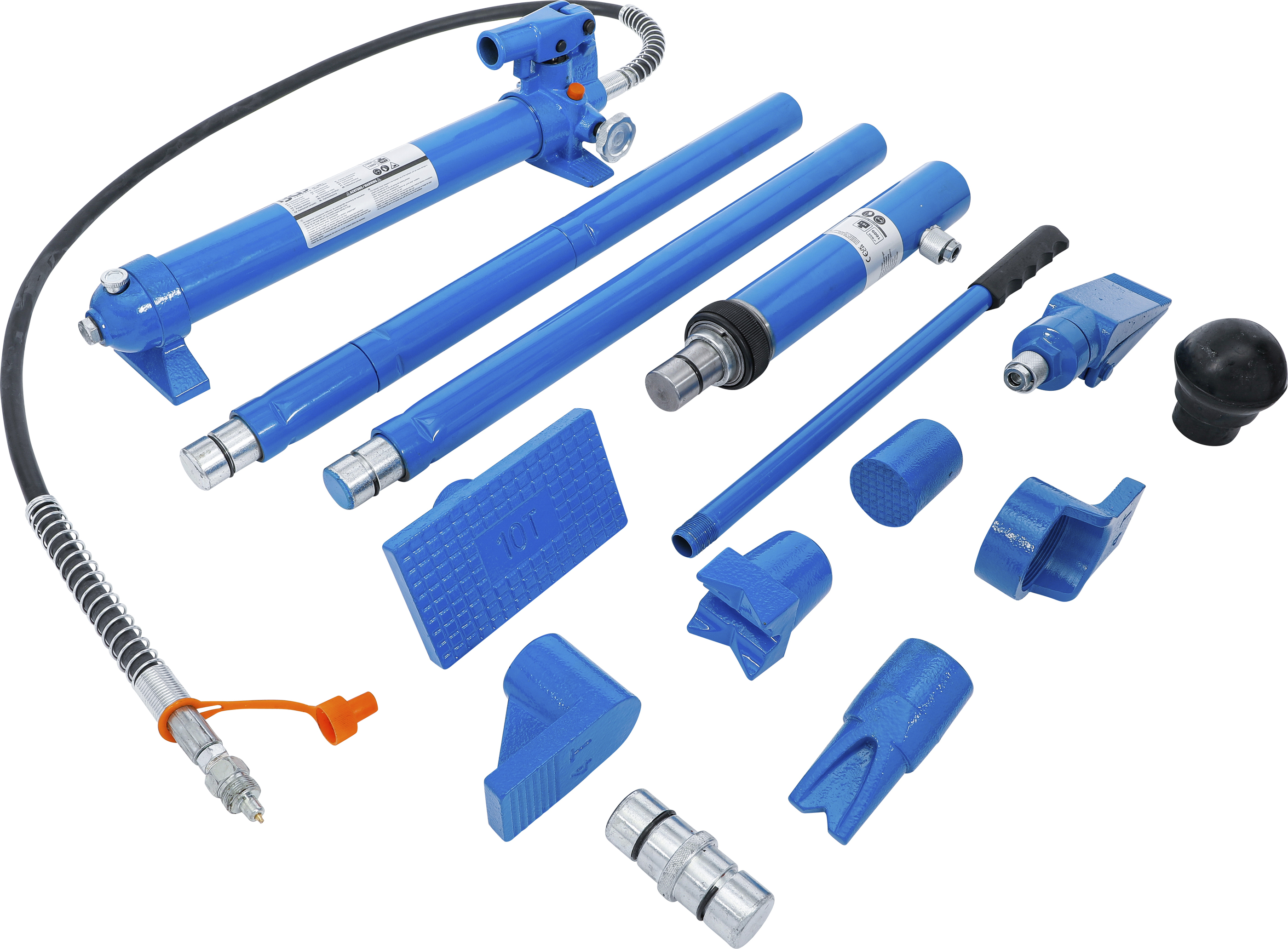 BGS Karosserie-Richt-Satz | hydraulisch | 10 t