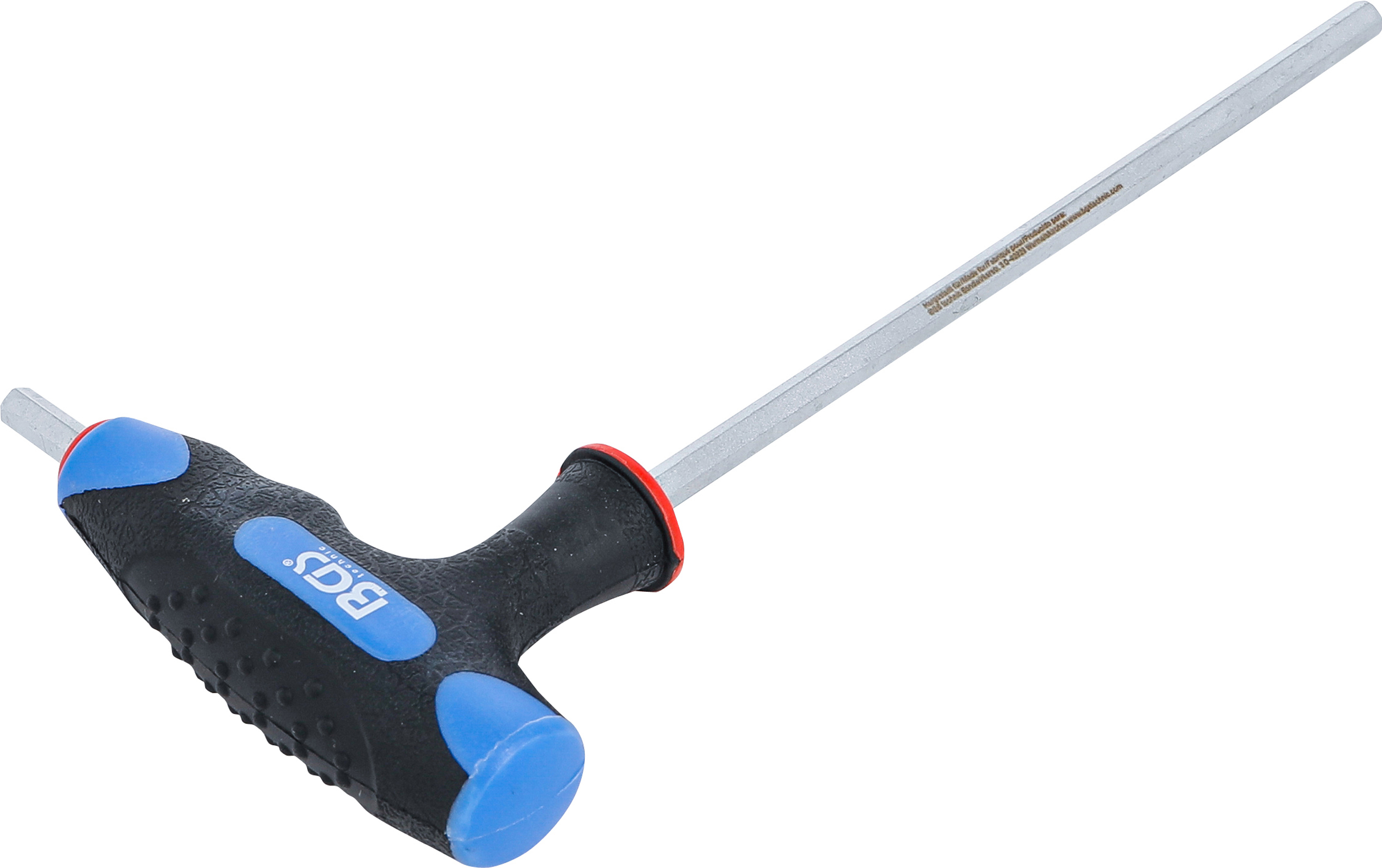 BGS Schraubendreher mit T-Griff und seitlicher Klinge | Innensechskant 5 mm